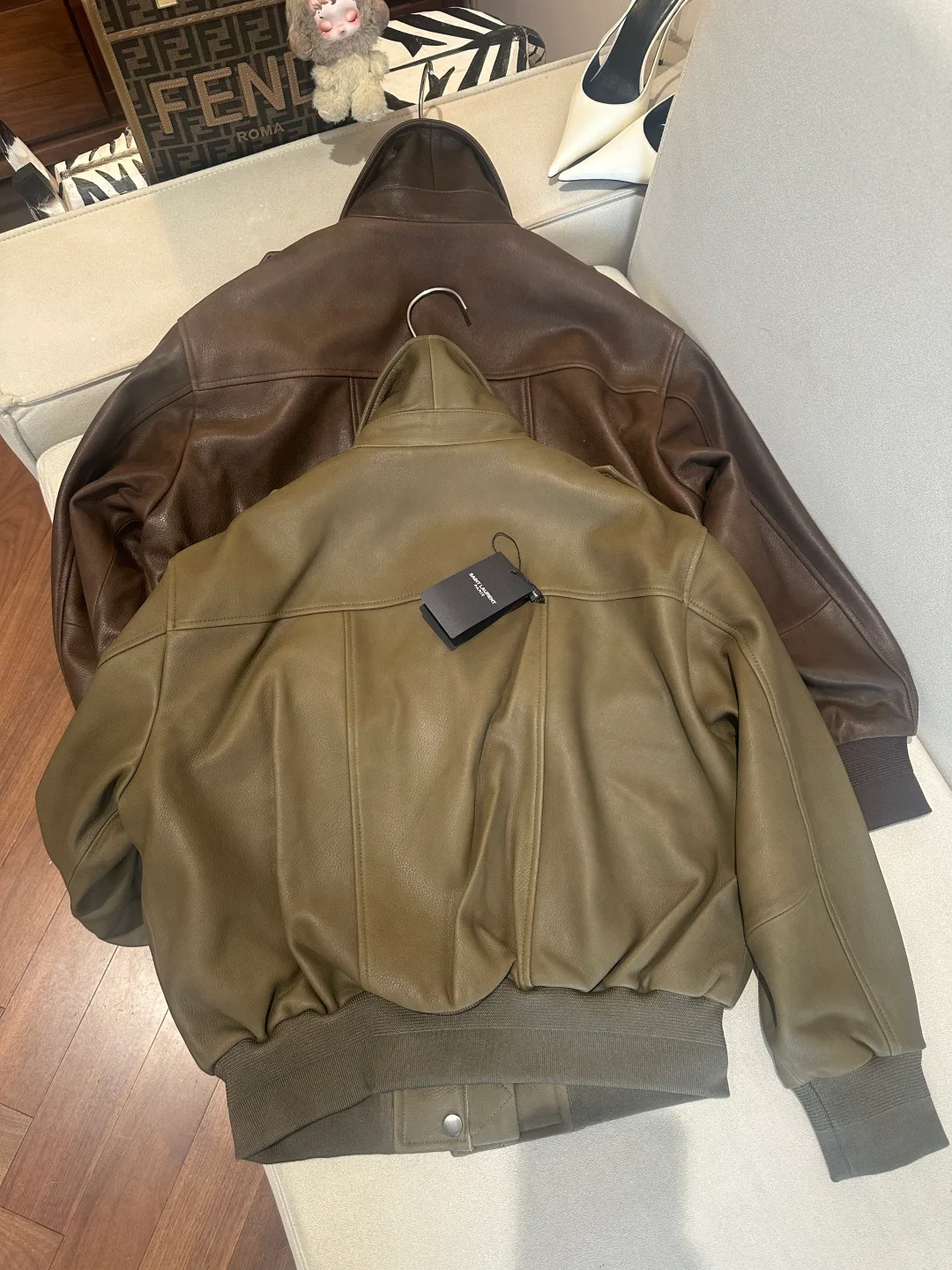 Women's Leather Jackets And Sheepskin Coats SAINT LAURENT 17766373