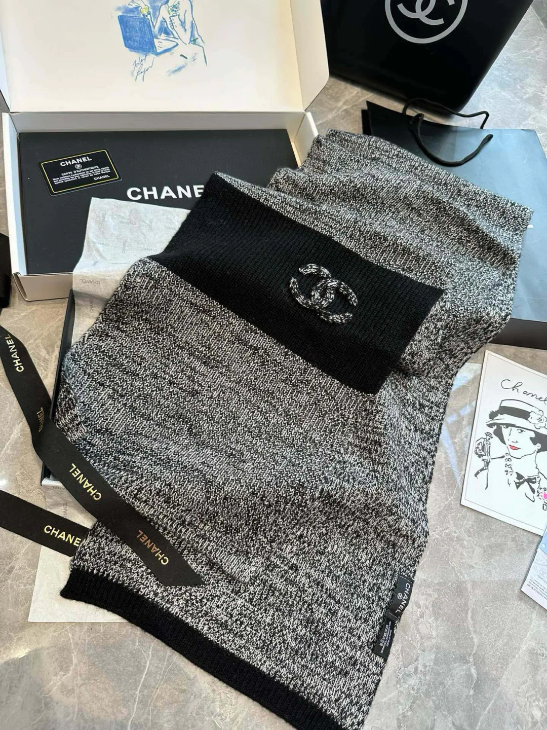 Scarves CHANEL 17940712