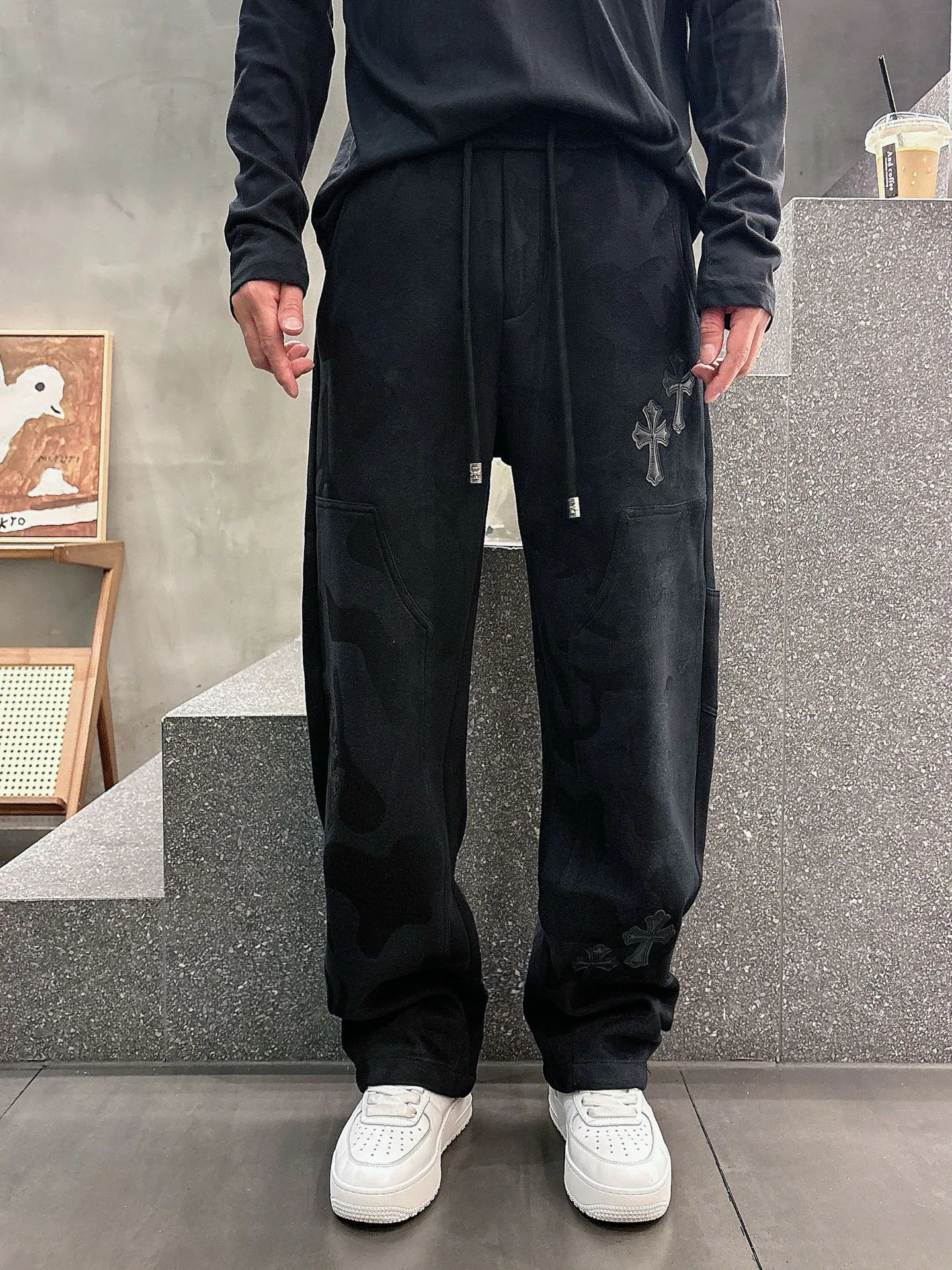 Брюки Мужские Chrome Hearts 18596834