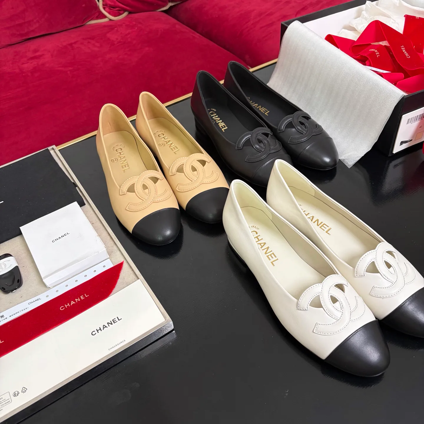 Women's Ballet Flats CHANEL 17815173