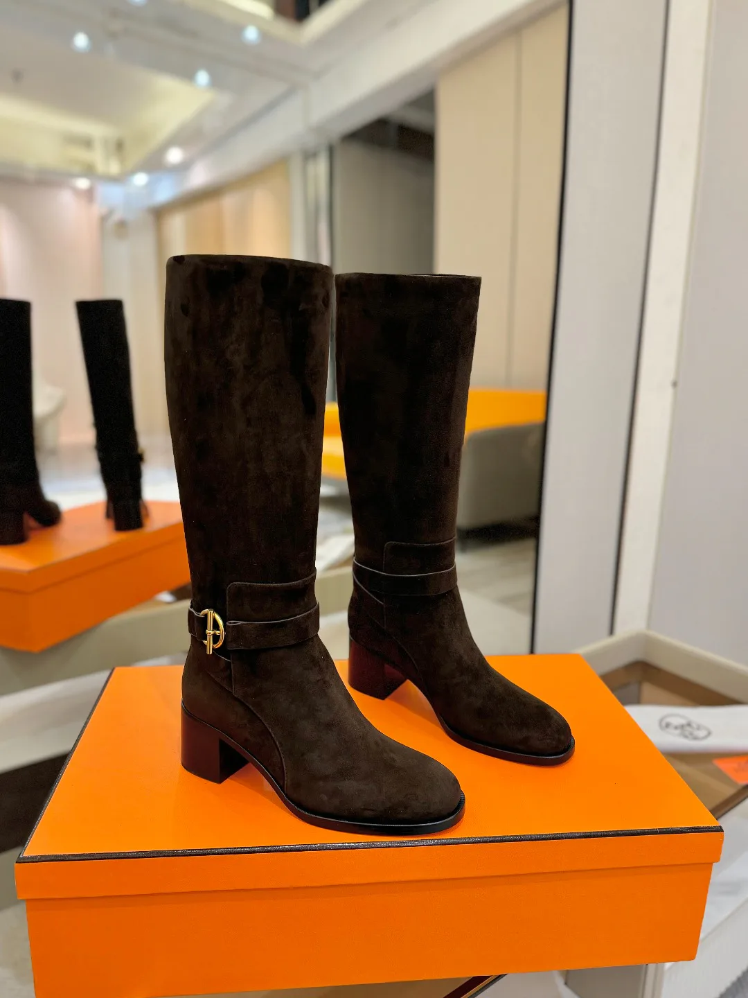 Women's Boots HERMES 18521285