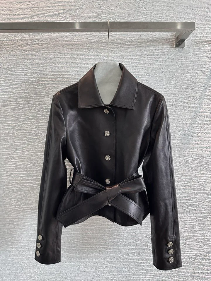 Women's Leather Jackets And Sheepskin Coats CHANEL 18497459