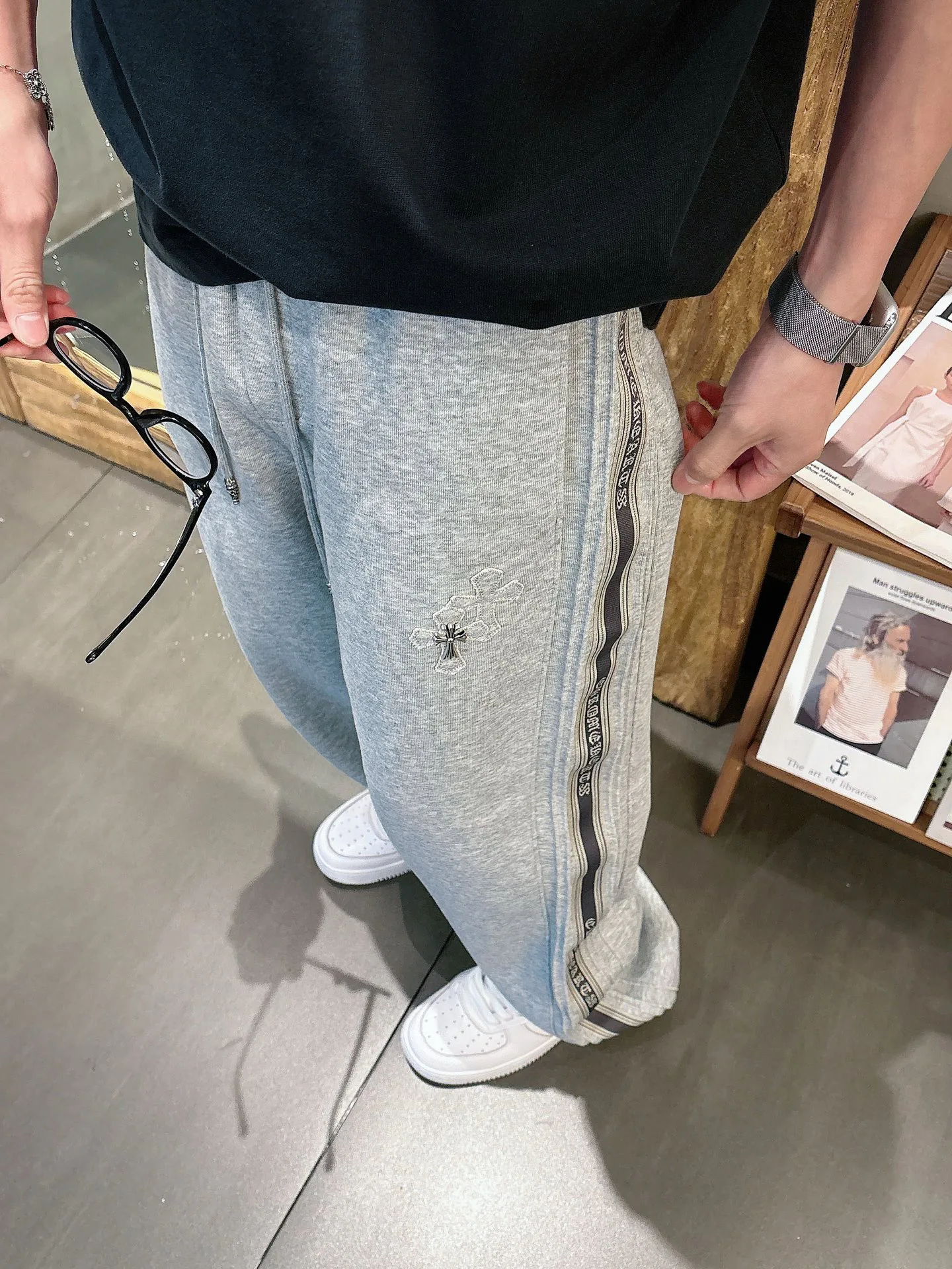 Брюки Мужские Chrome Hearts 18596882
