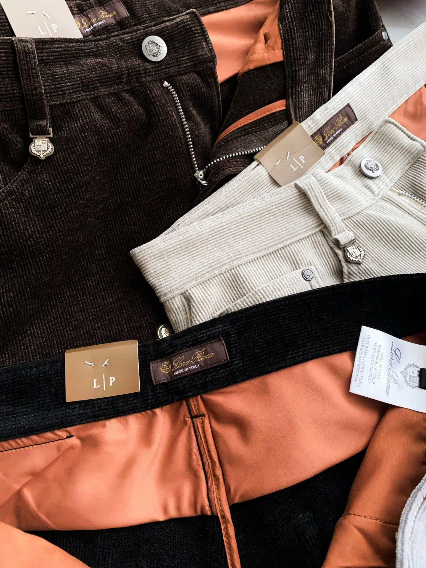 Men's Trousers LORO PIANA 18161911