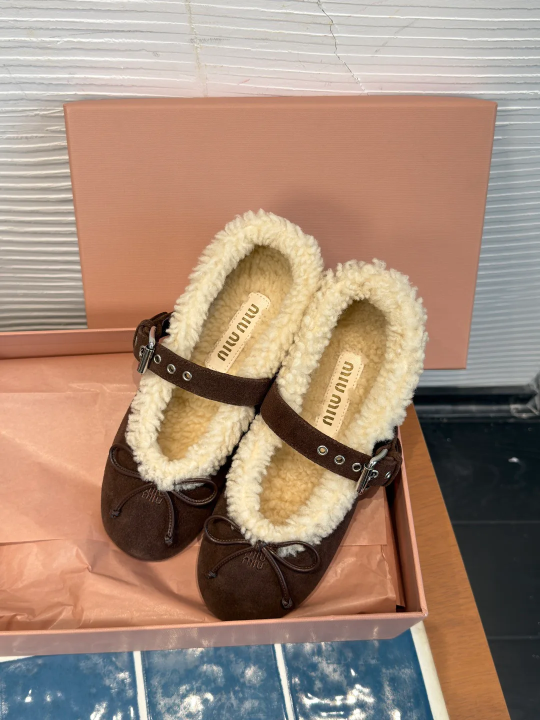 Балетки Женские Miu Miu 18604752