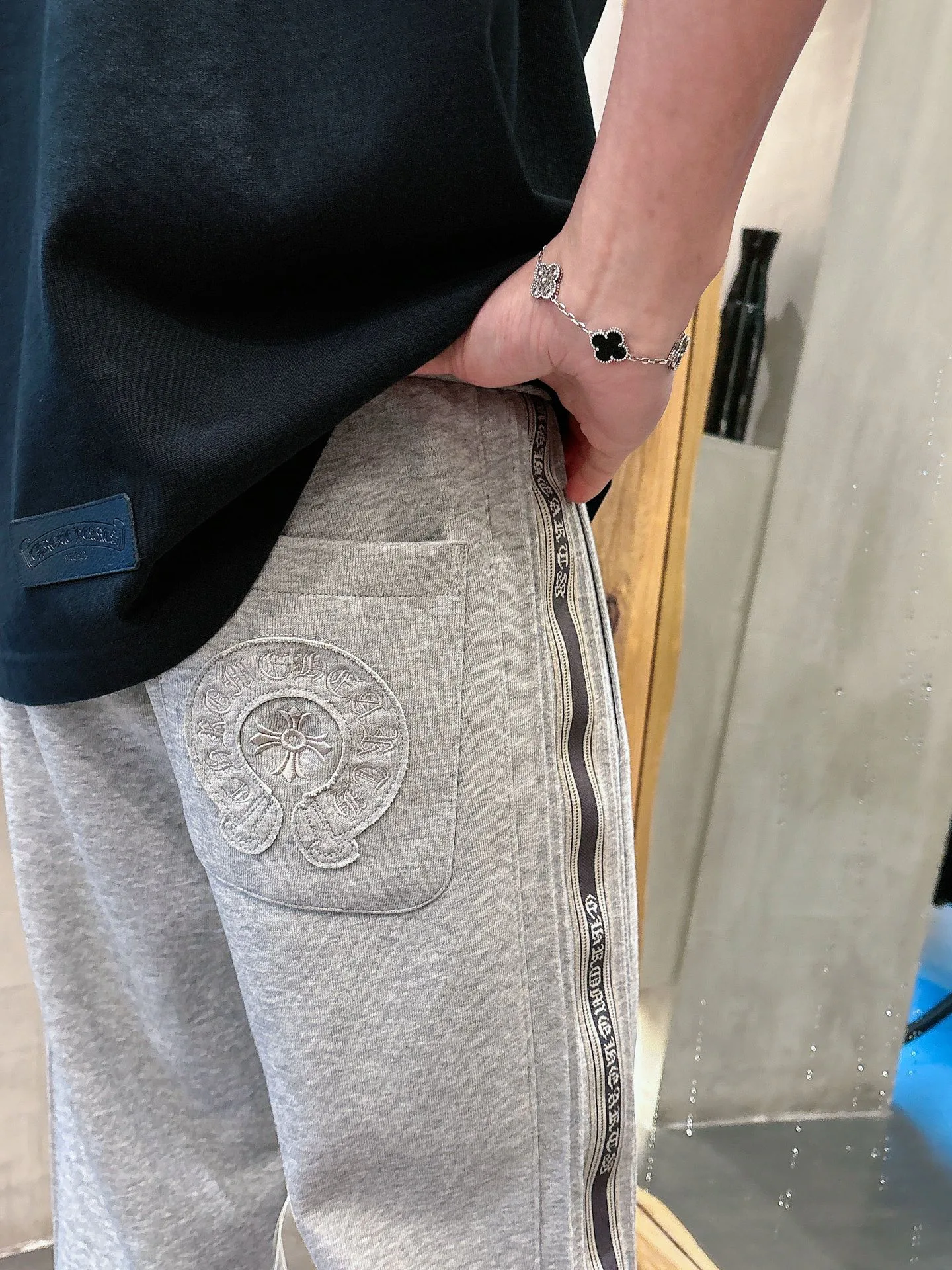 Брюки Мужские Chrome Hearts 18596882