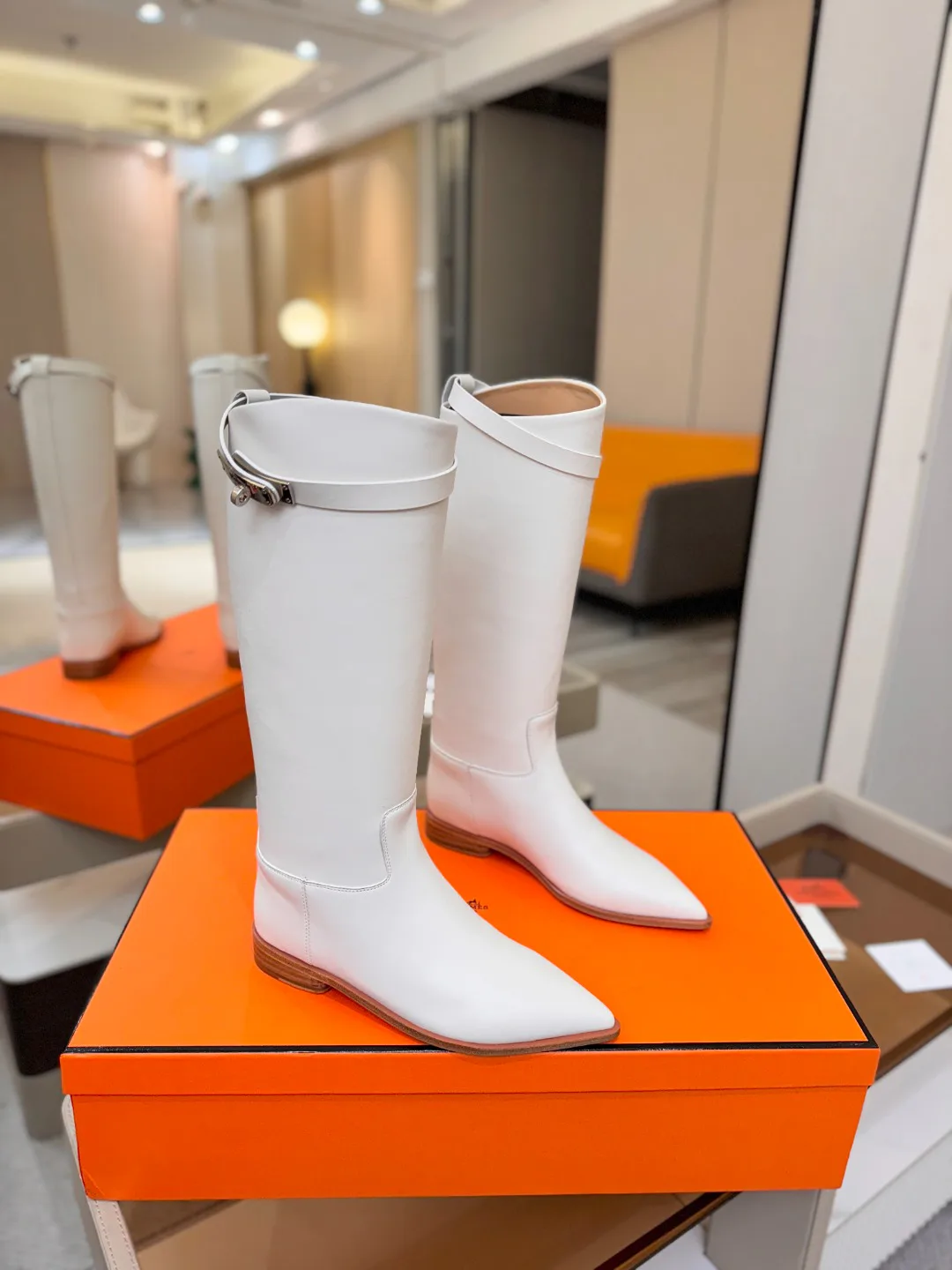 Сапоги Женские Hermes 18621716