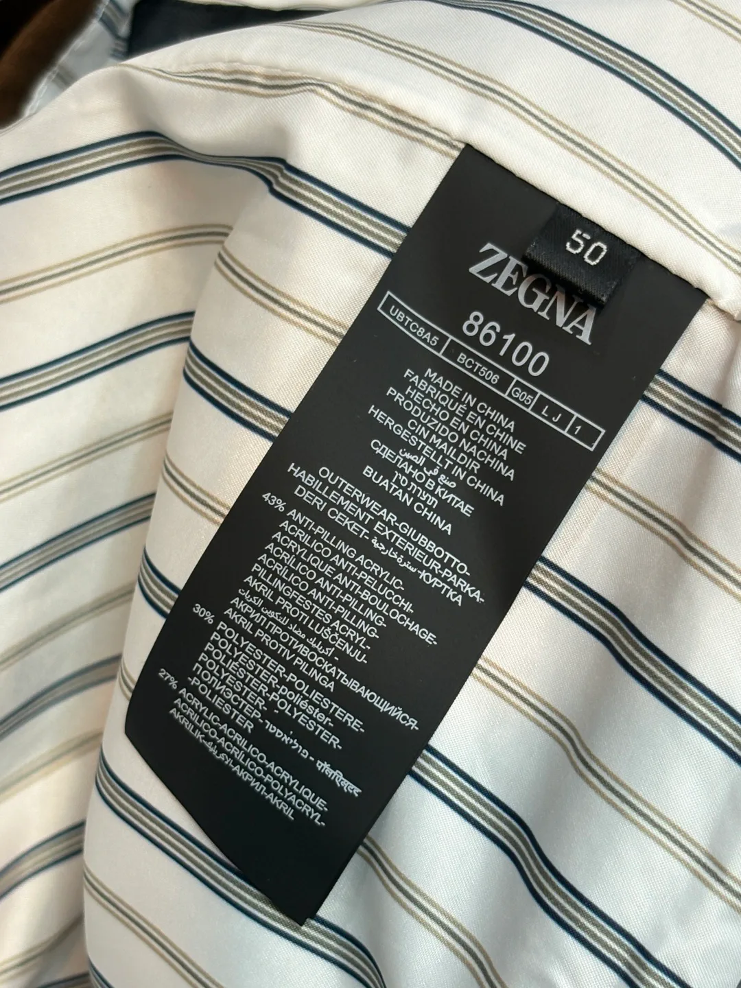 Men's Jackets And Down Jackets ZEGNA 17935310