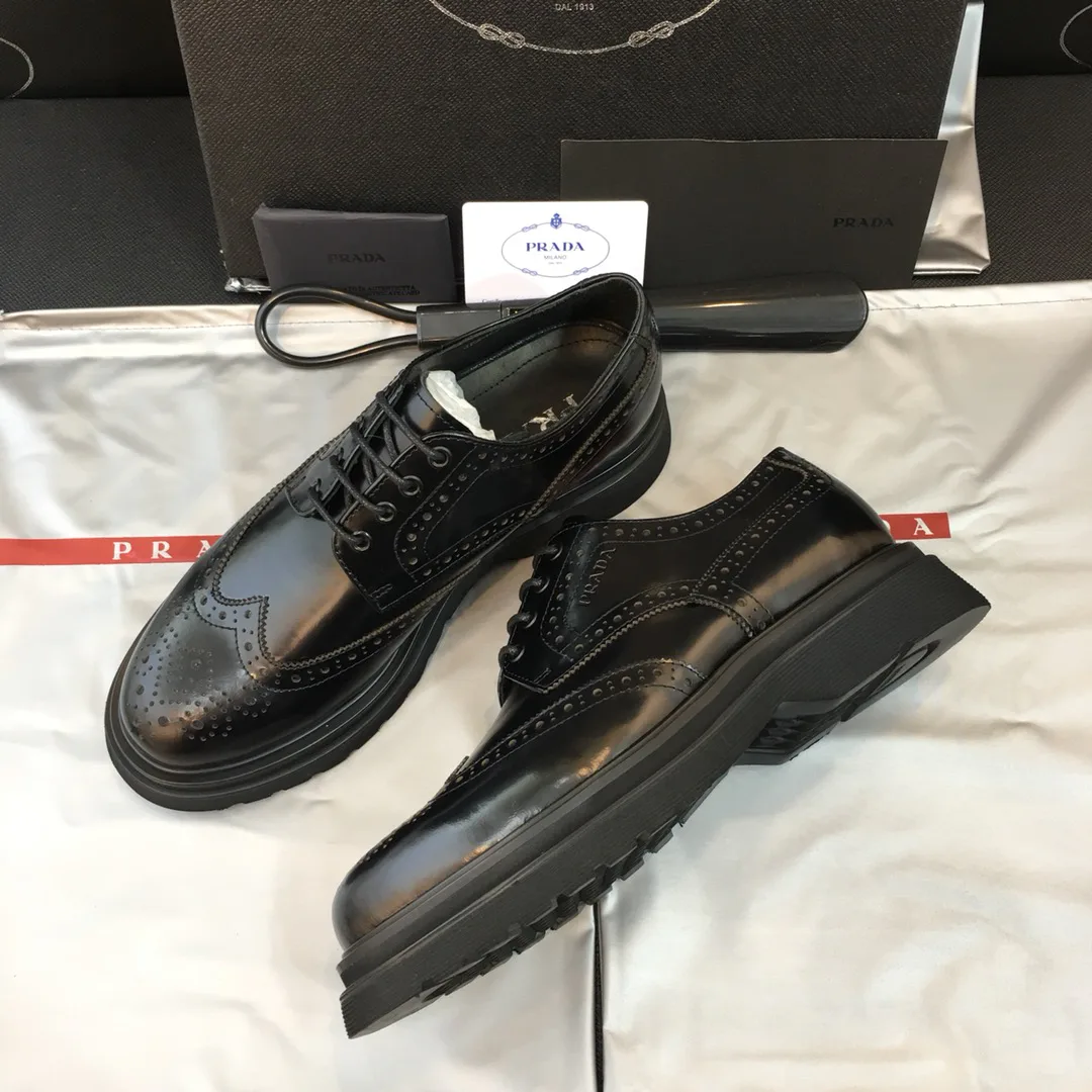 Men's Loafers And Dress Shoes PRADA 17955359