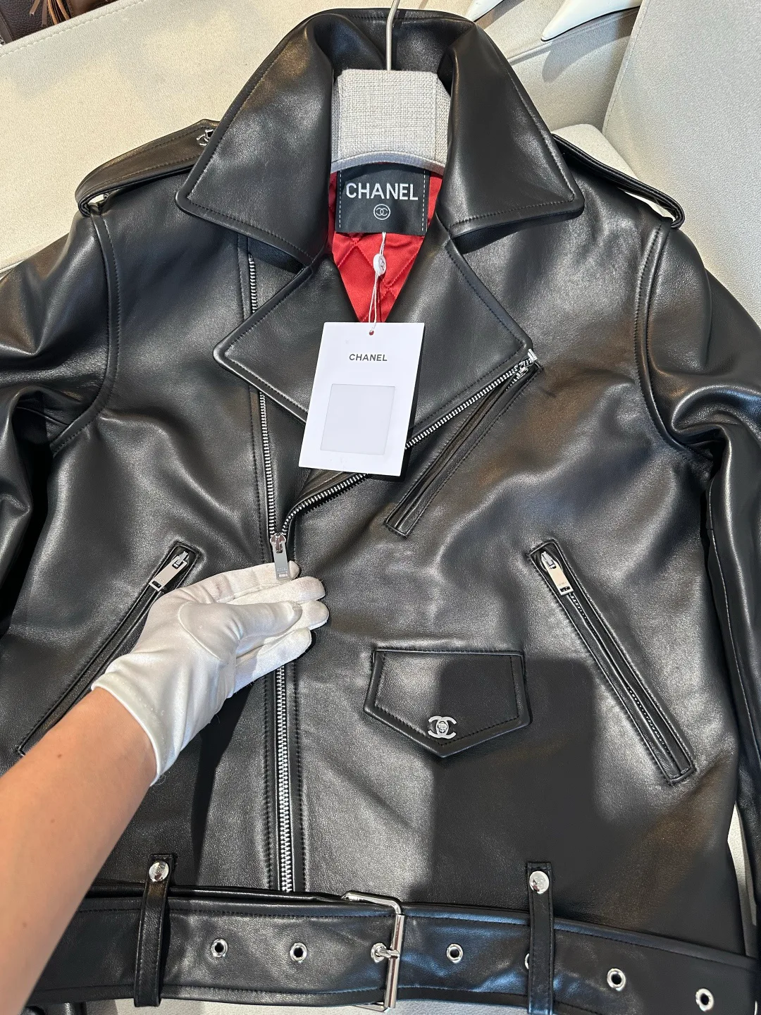 Women's Leather Jackets And Sheepskin Coats CHANEL 17399764