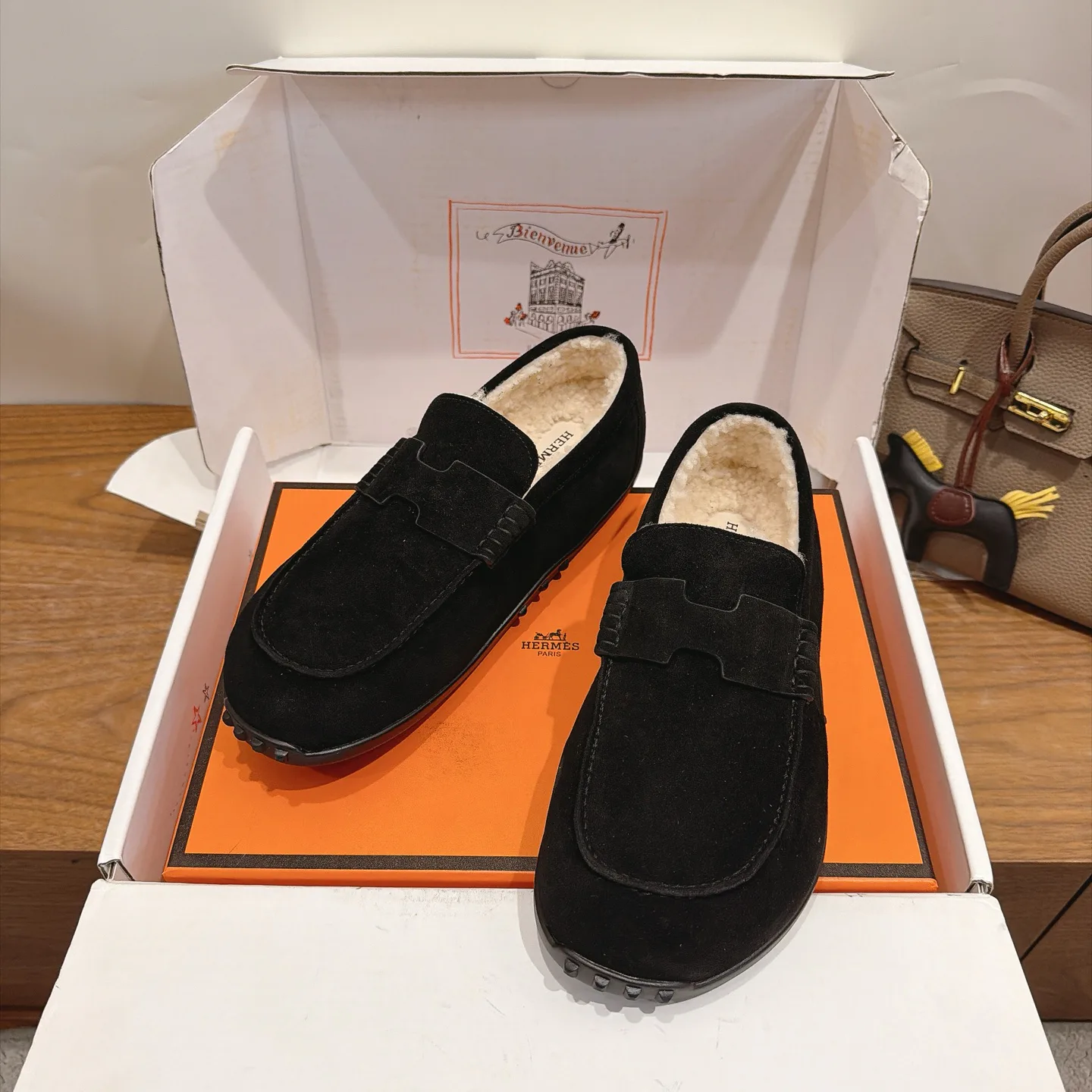 Men's Loafers And Dress Shoes HERMES 17922578