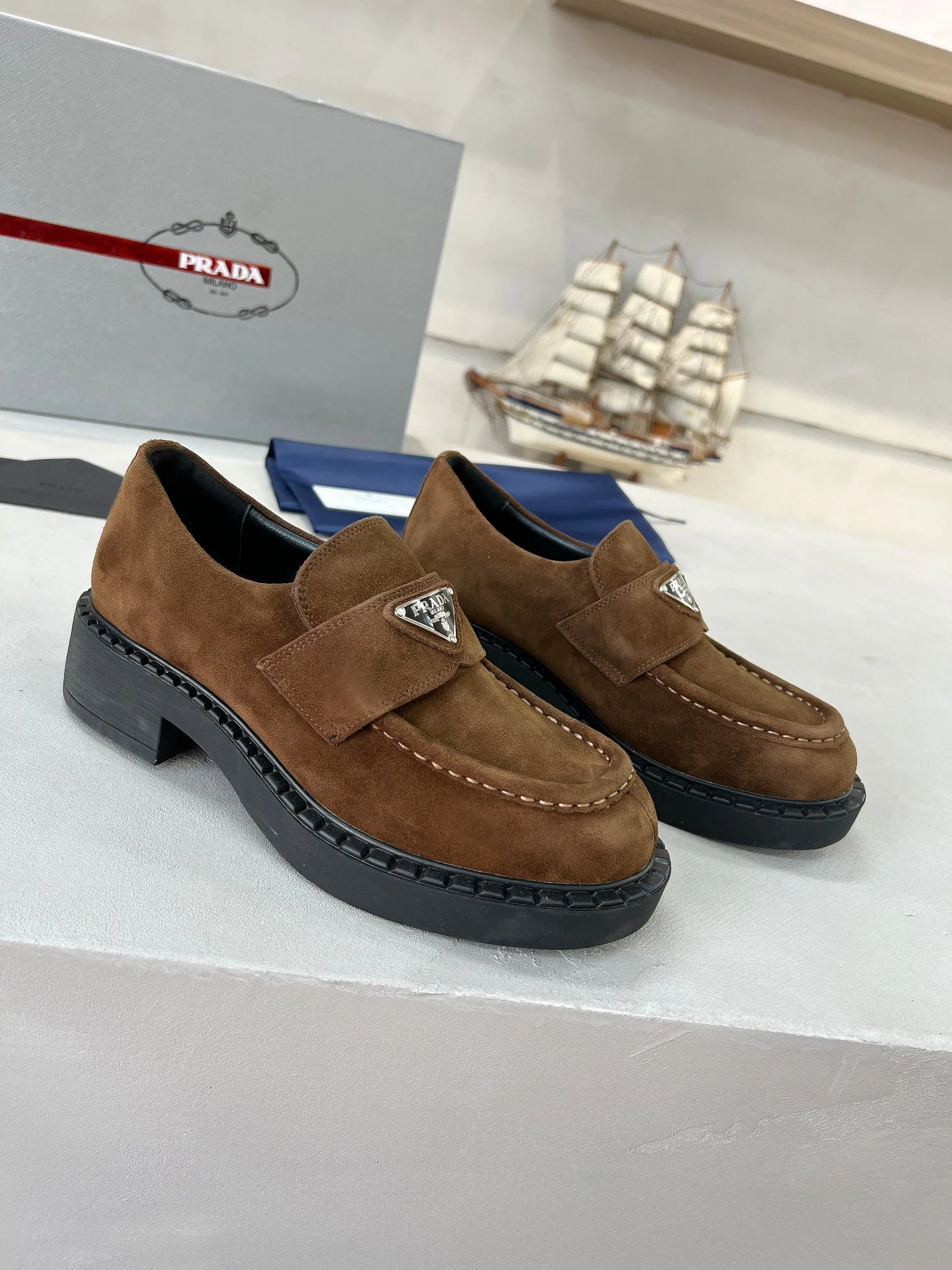 Women's Loafers And Moccasins PRADA 17524716