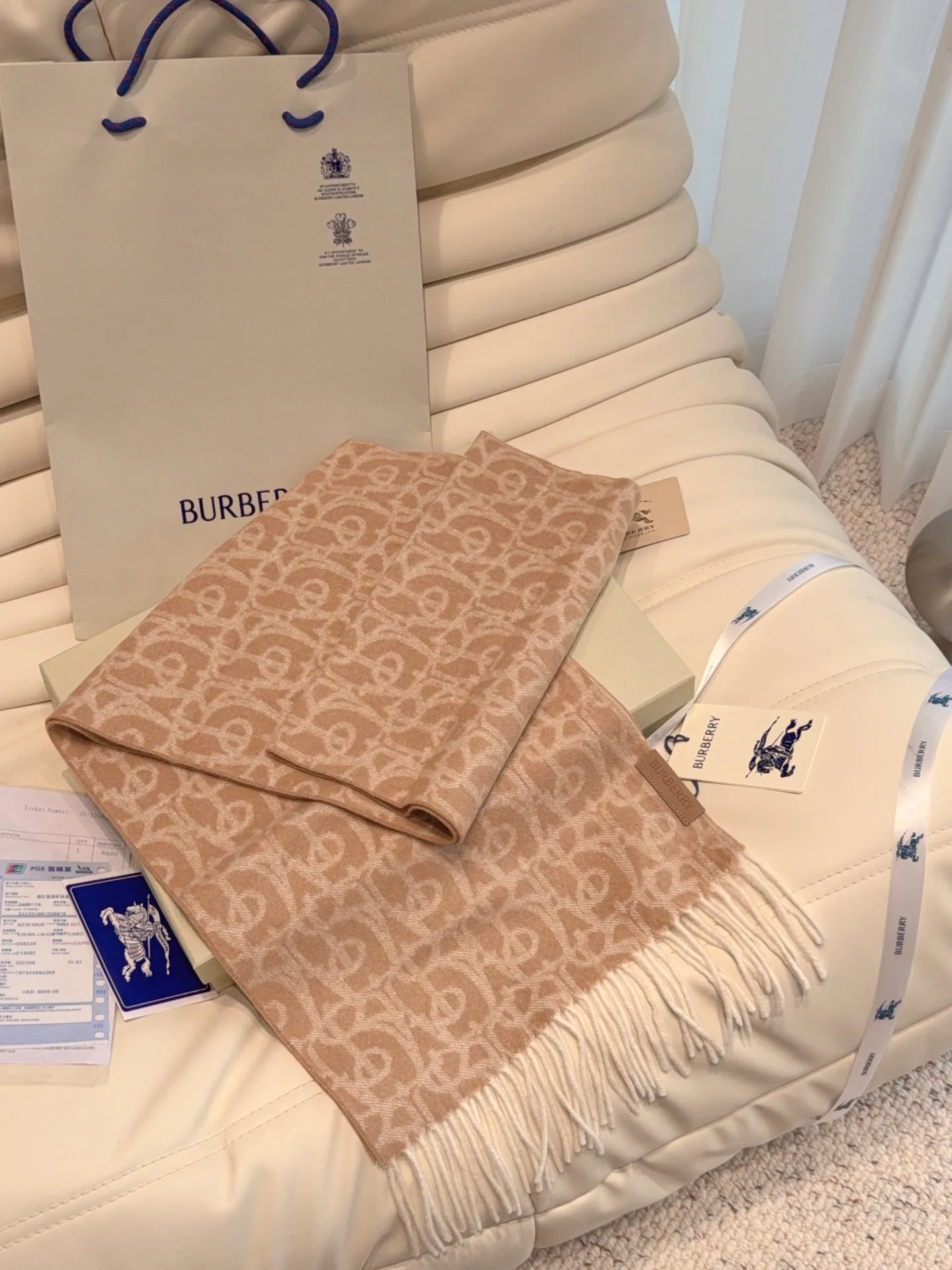 Scarves BURBERRY 18287236
