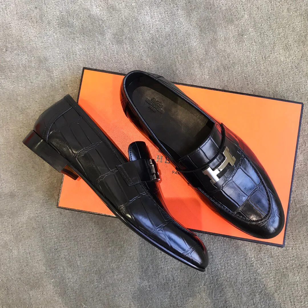 Men's Loafers And Dress Shoes HERMES 17745609