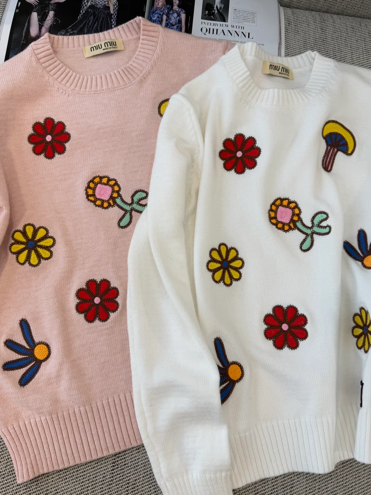 Women's Jumpers And Sweaters MIU MIU 18028160