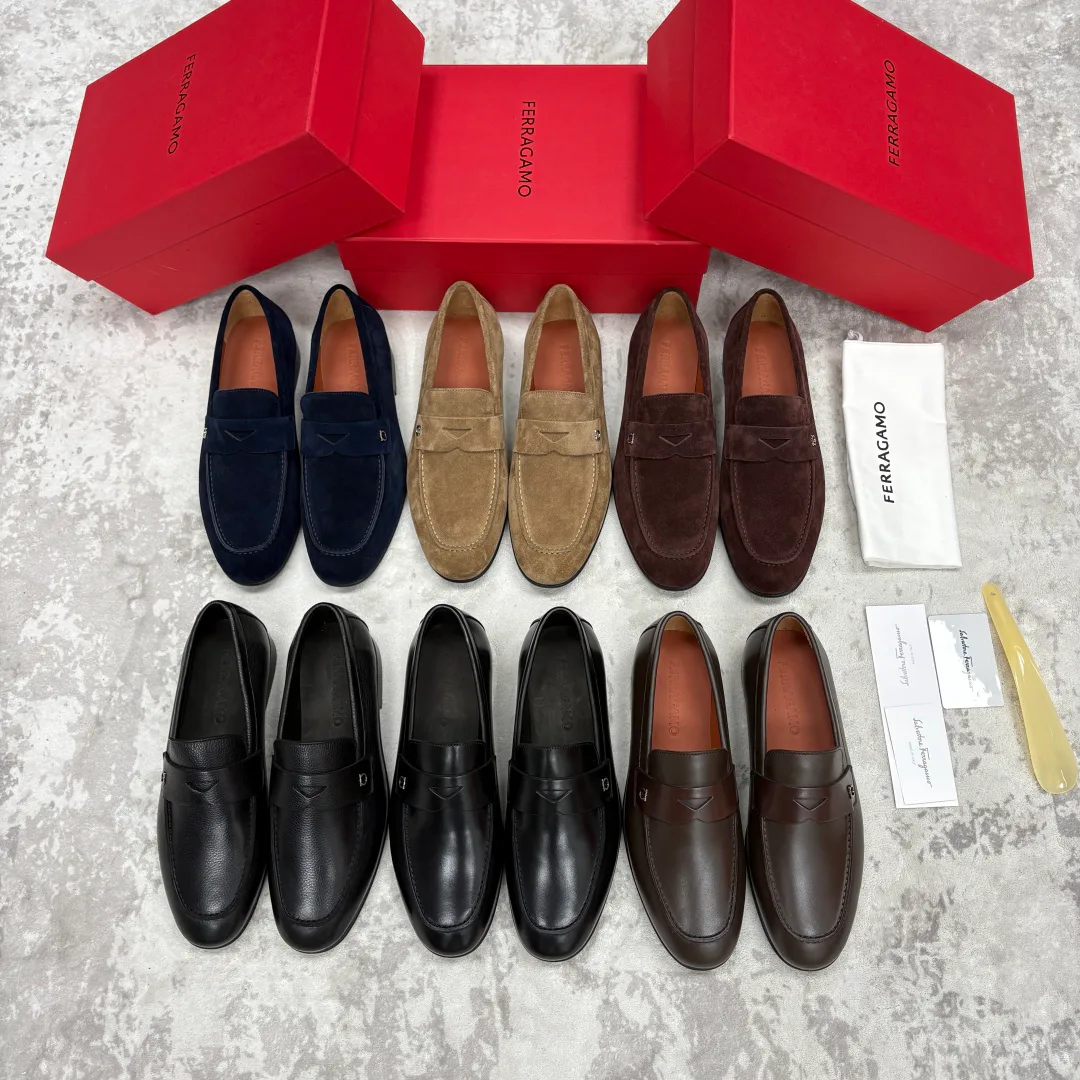 Men's Loafers And Dress Shoes SALVATORE FERRAGAMO 17972268