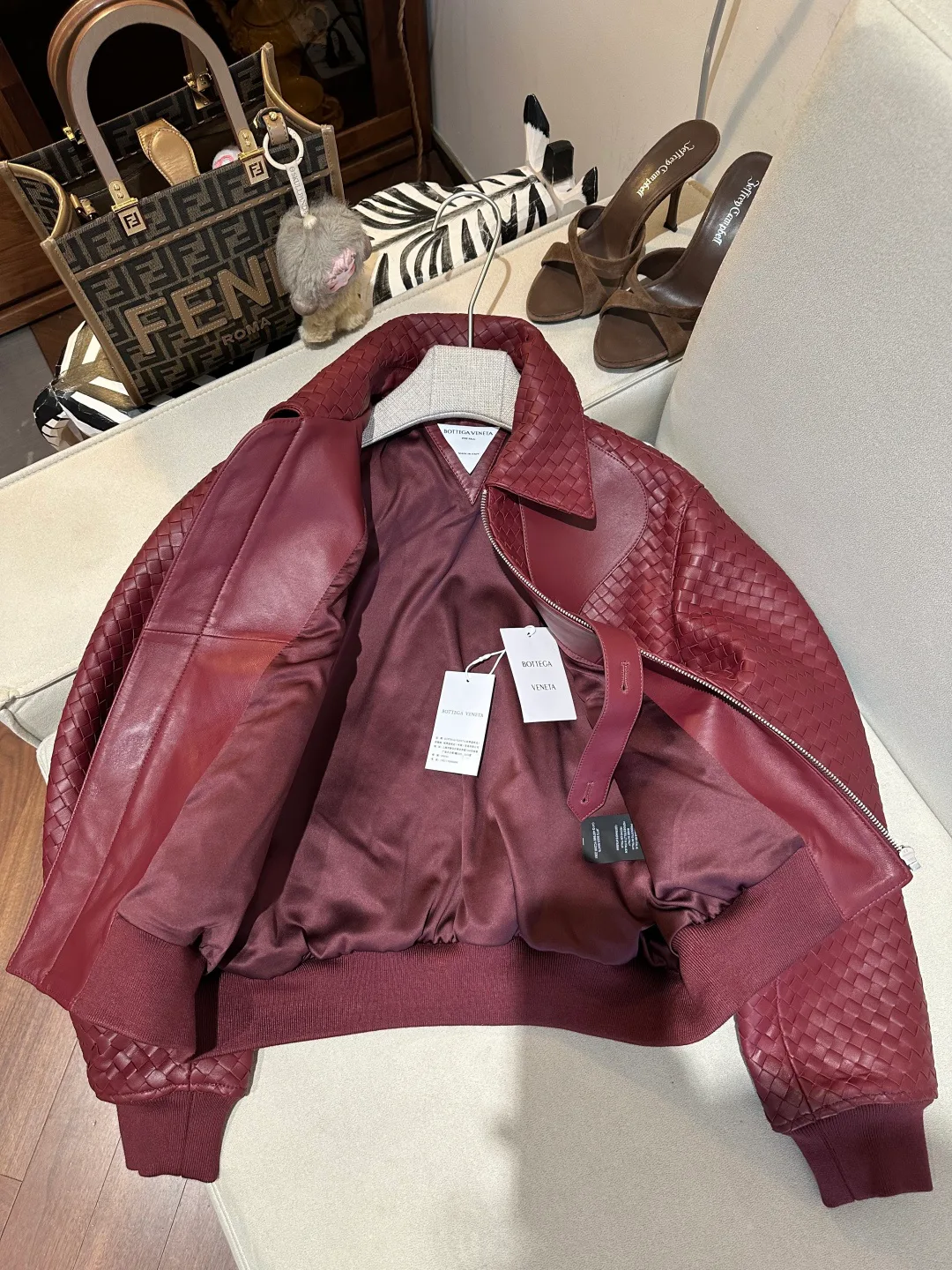 Women's Leather Jackets And Sheepskin Coats BOTTEGA VENETA 17744897