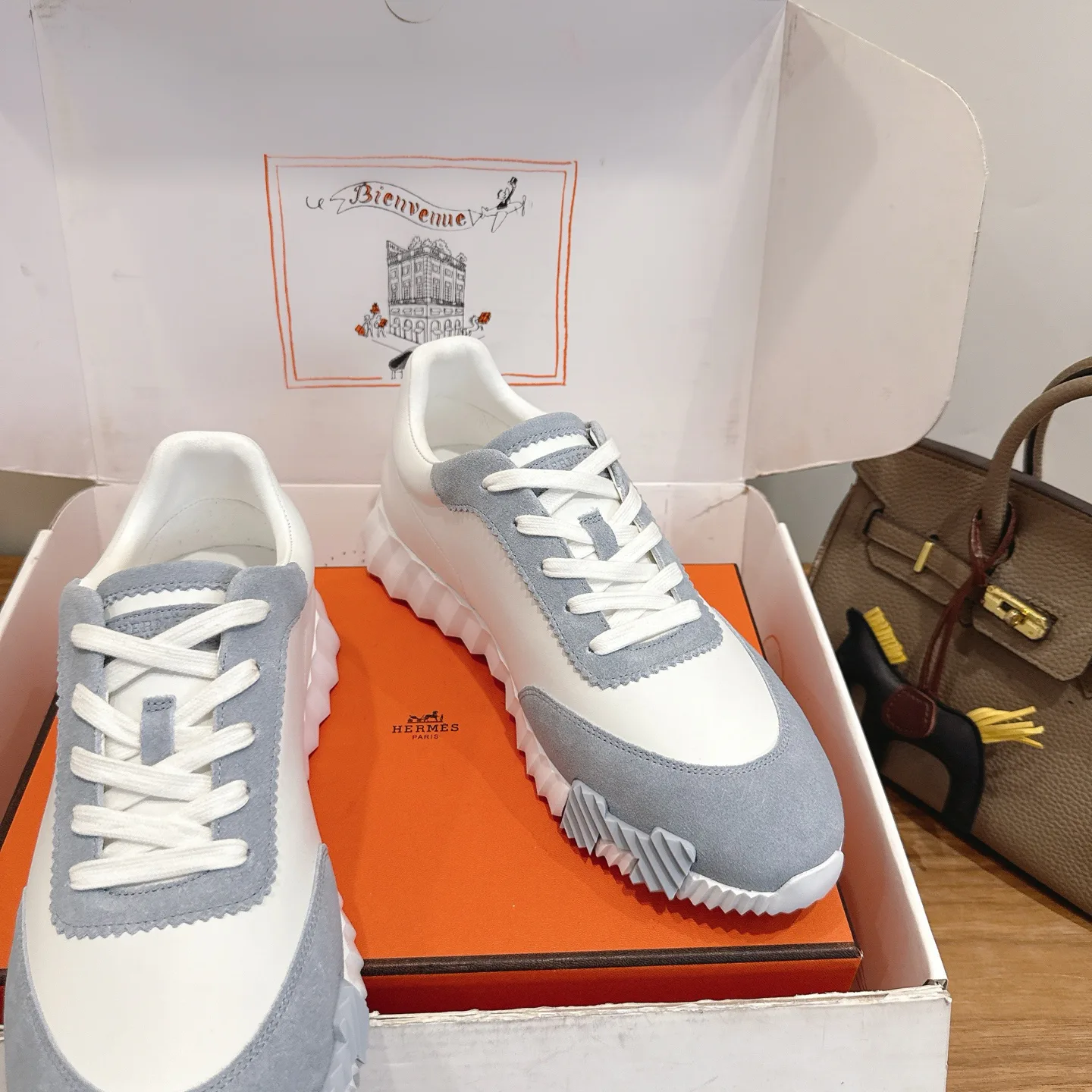 Men's Sneakers HERMES 17414506