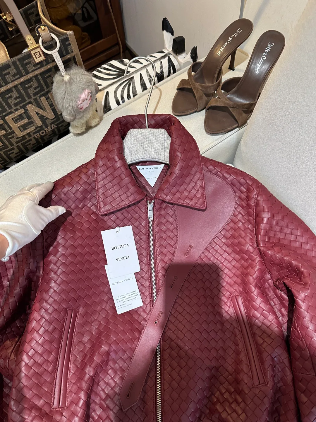 Women's Leather Jackets And Sheepskin Coats BOTTEGA VENETA 17744897