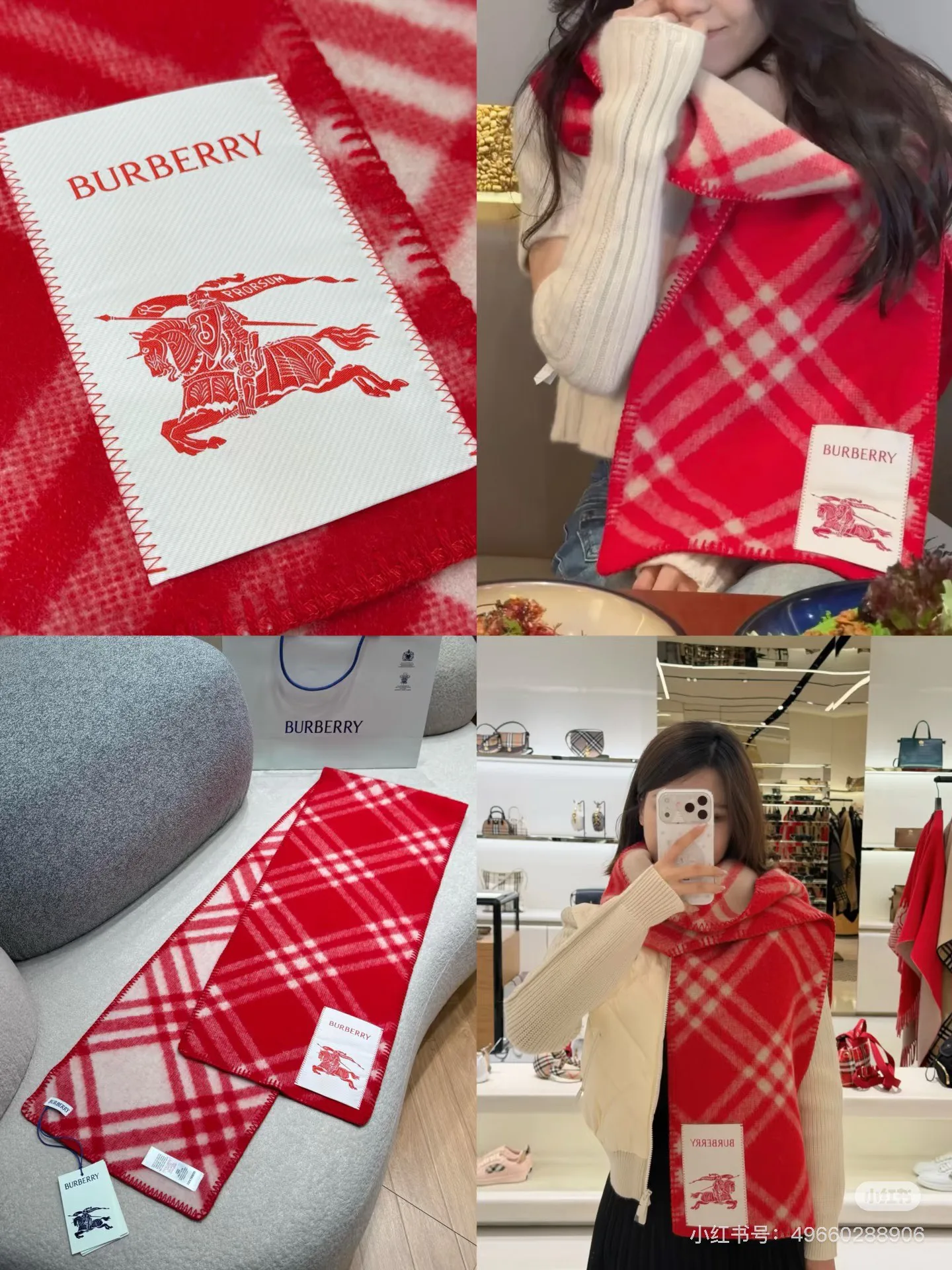 Scarves BURBERRY 18507375
