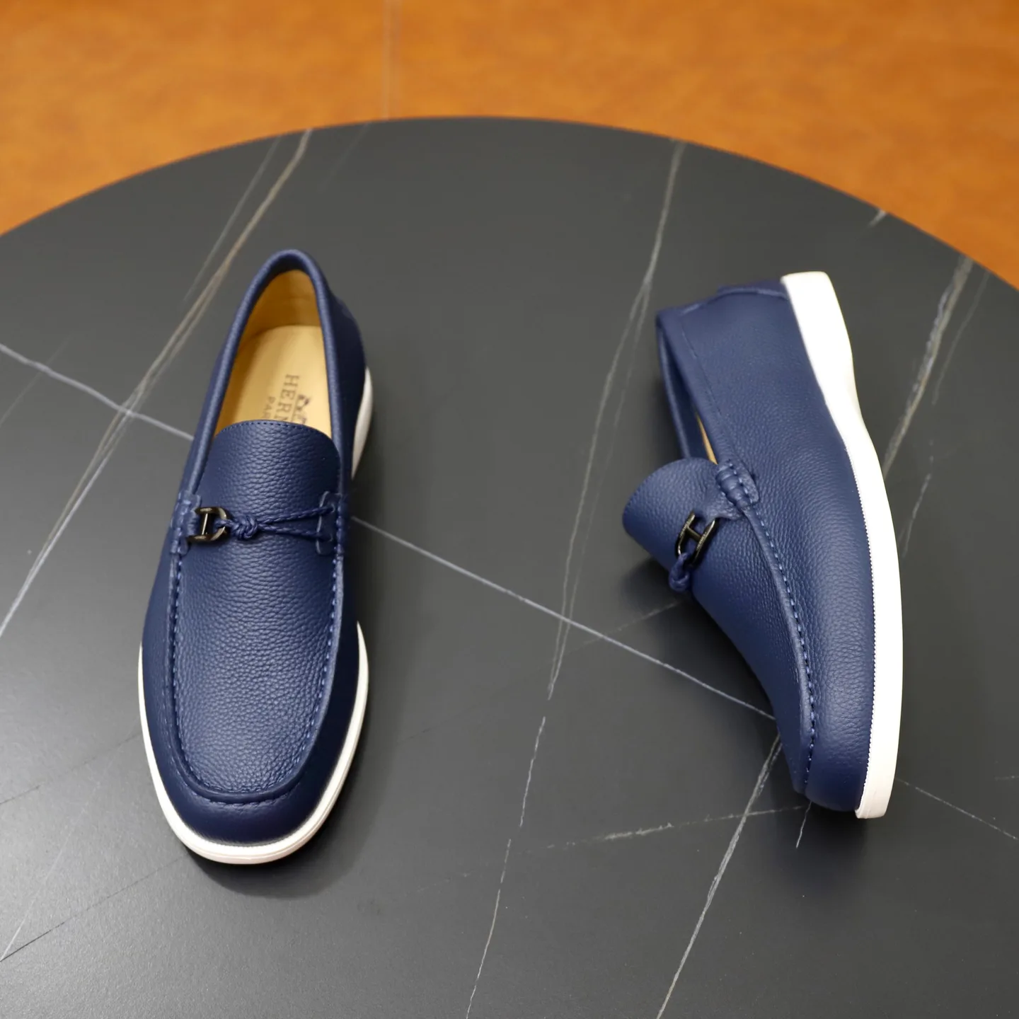 Men's Loafers And Dress Shoes HERMES 18103099