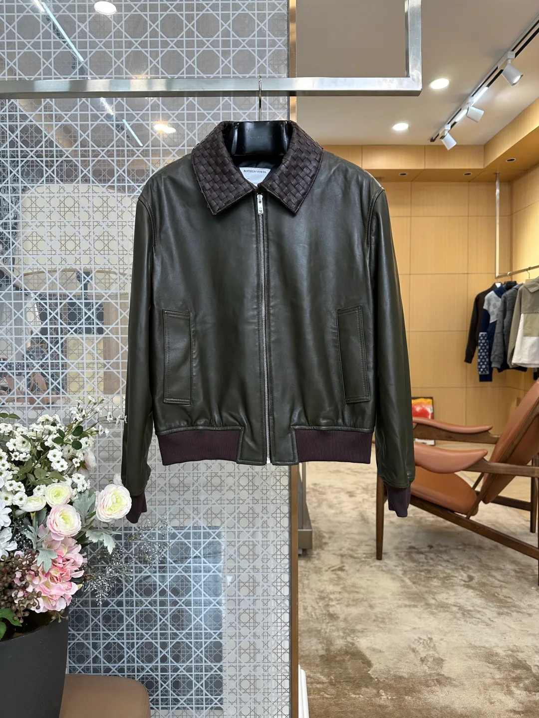 Men's Leather Jackets And Sheepskin Coats BOTTEGA VENETA 17699456
