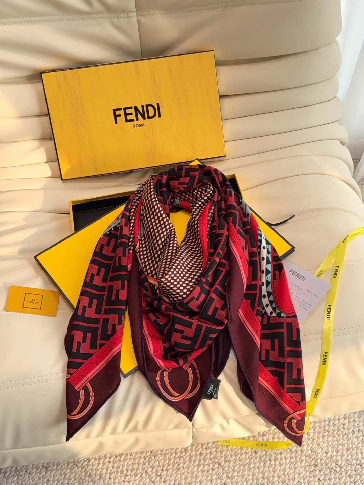 Silk Scarves FENDI 18322298