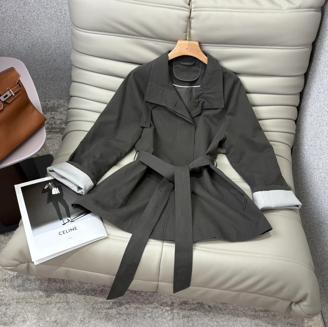 Women's Trench Coats SAINT LAURENT 18484249