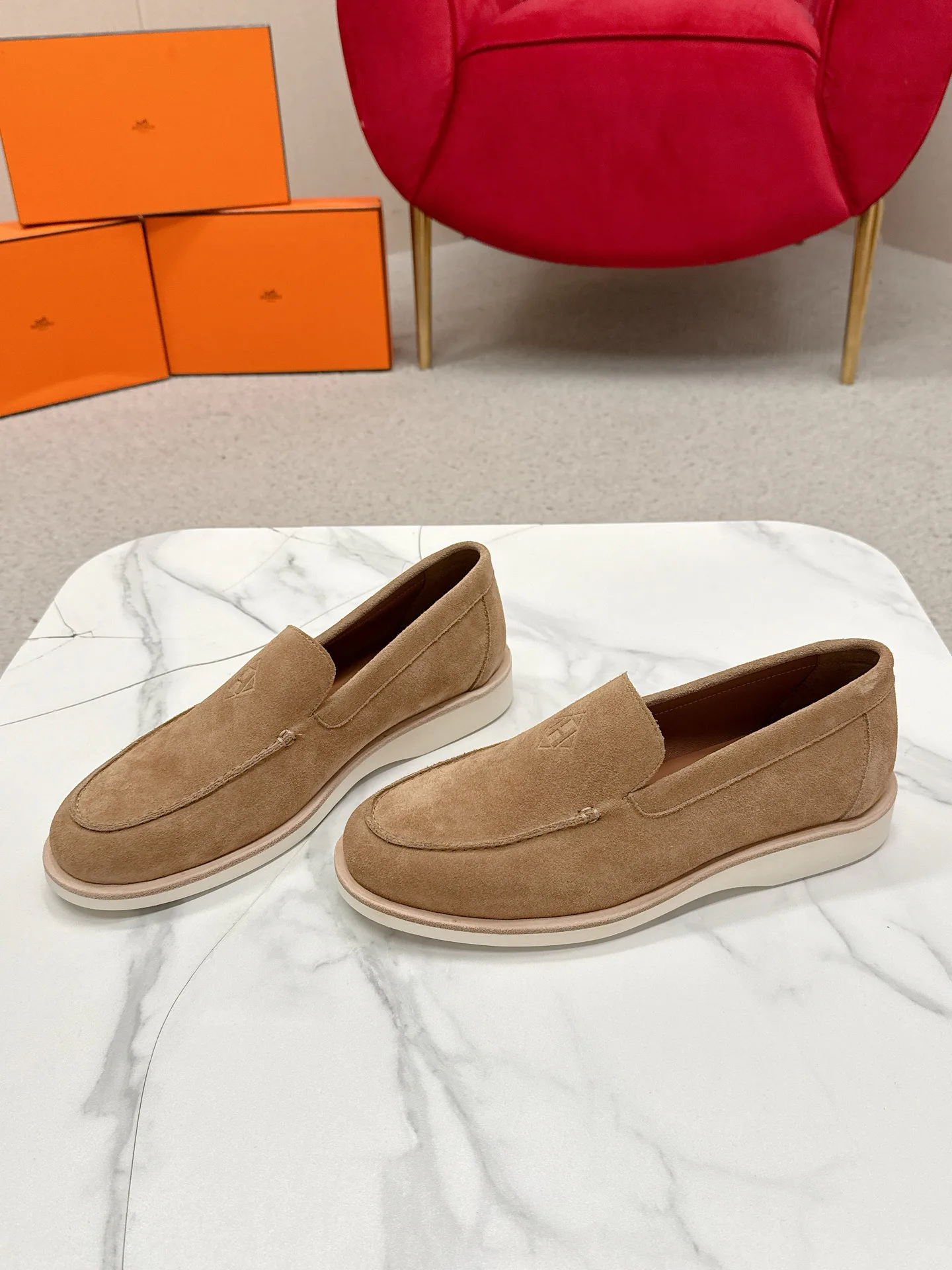 Men's Loafers And Dress Shoes HERMES 17746034