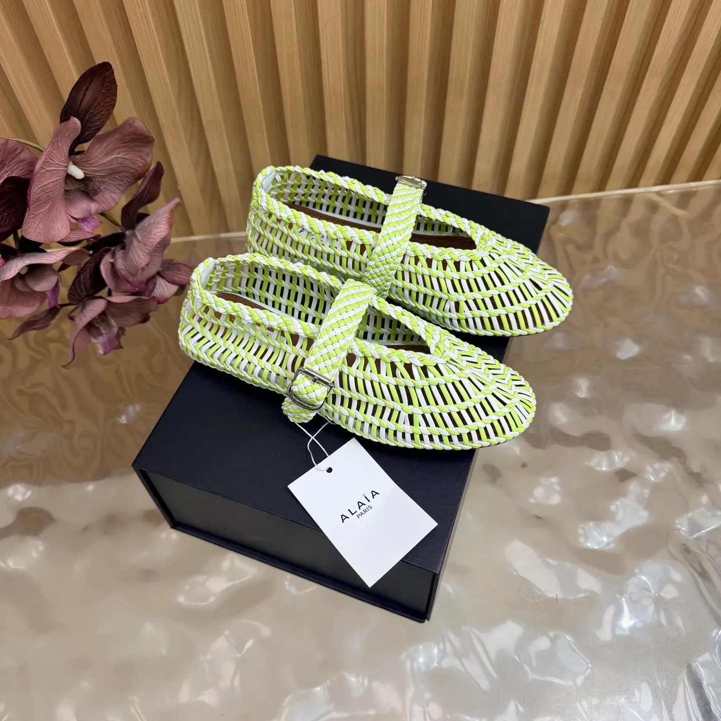 Women's Ballet Flats ALAIA 18400971