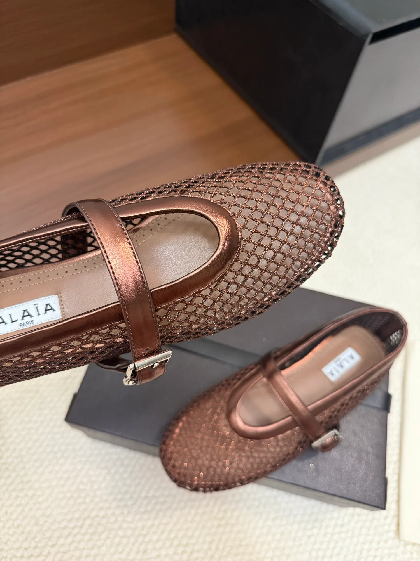 Women's Ballet Flats ALAIA 18042040