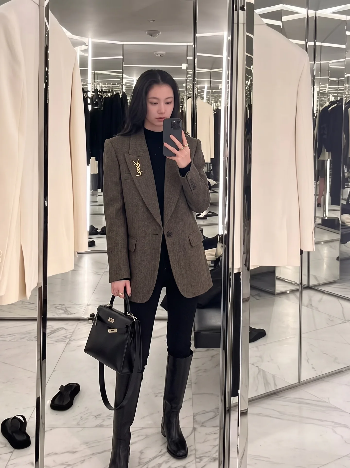 Women's Blazers SAINT LAURENT 18396751