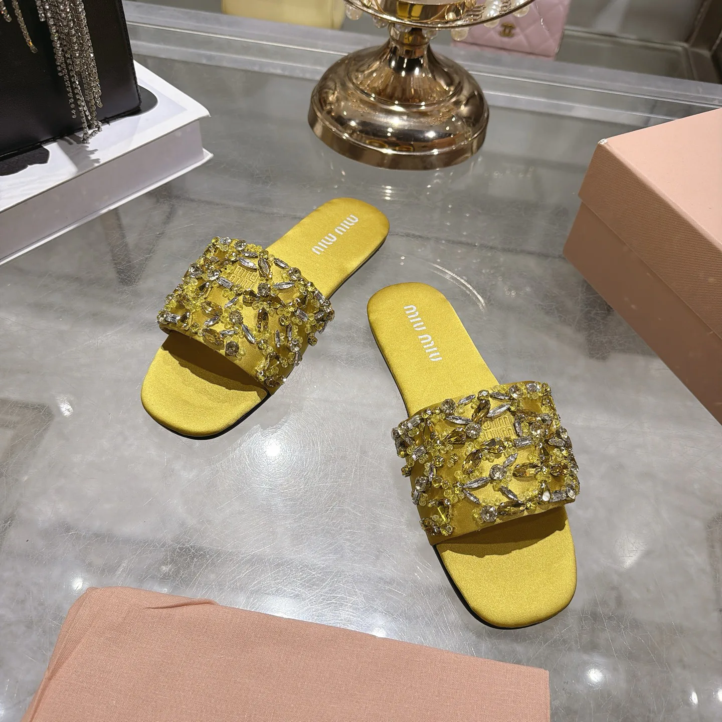 Women's Open-Toe Sandals MIU MIU 18025809