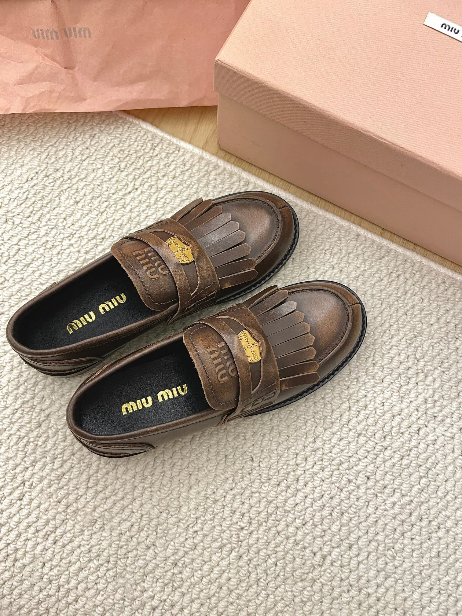 Women's Loafers And Moccasins MIU MIU 18459398