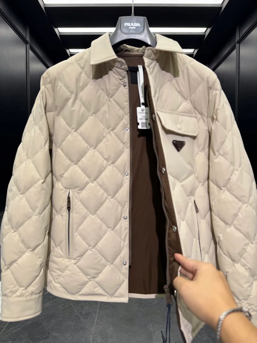 Men's Jackets And Down Jackets PRADA 18387390