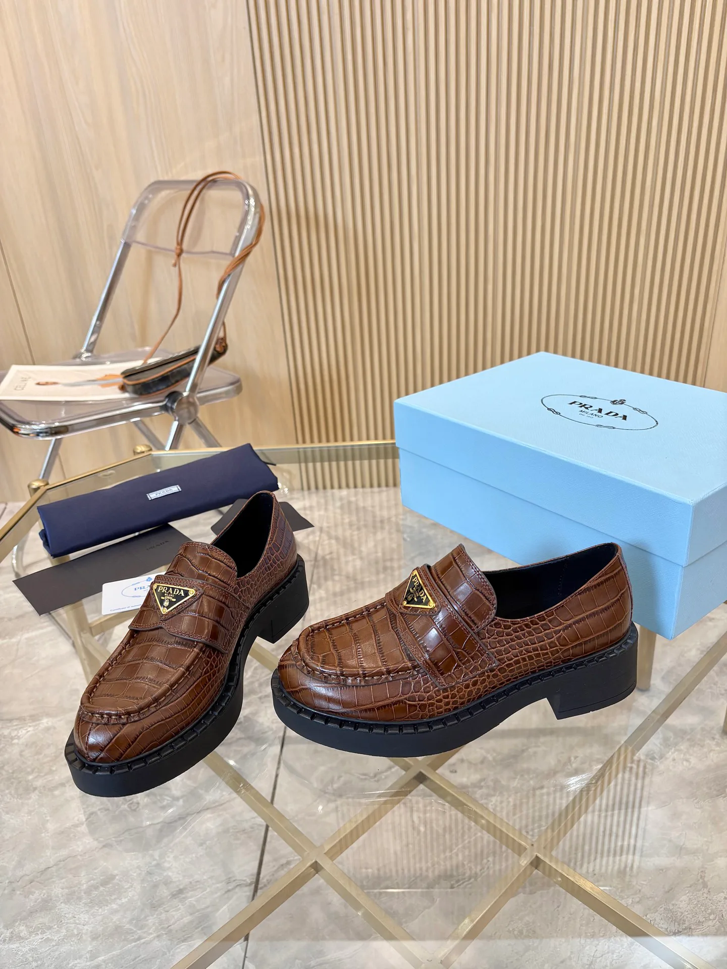 Women's Loafers And Moccasins PRADA 17524789