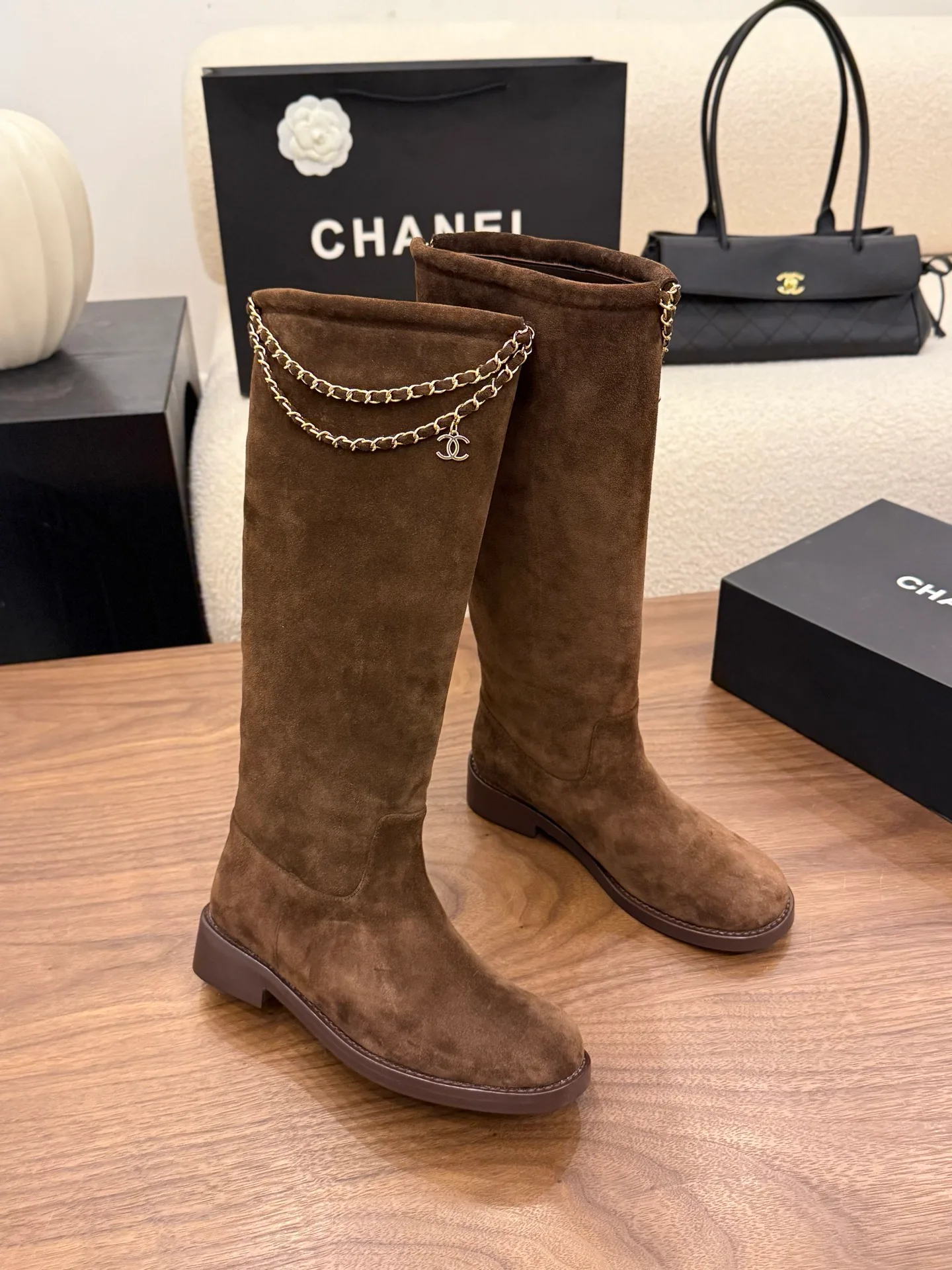Women's Boots CHANEL 18440835