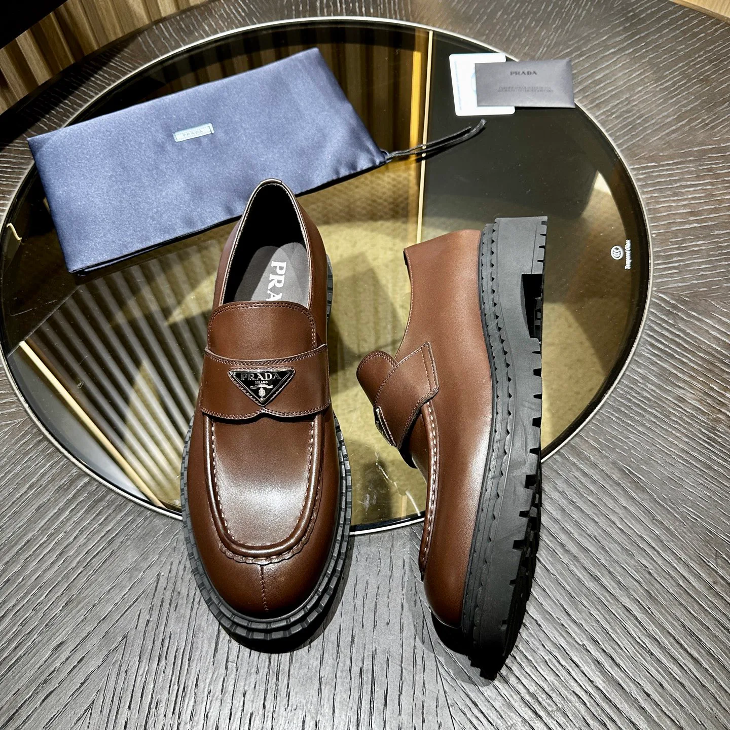 Men's Loafers And Dress Shoes PRADA 18192295