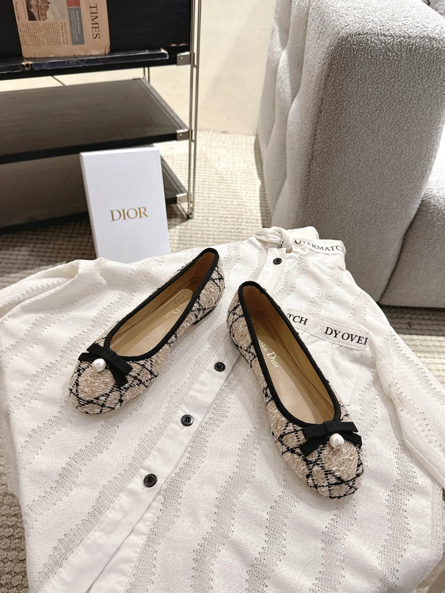 Women's Ballet Flats CHRISTIAN DIOR 17824071