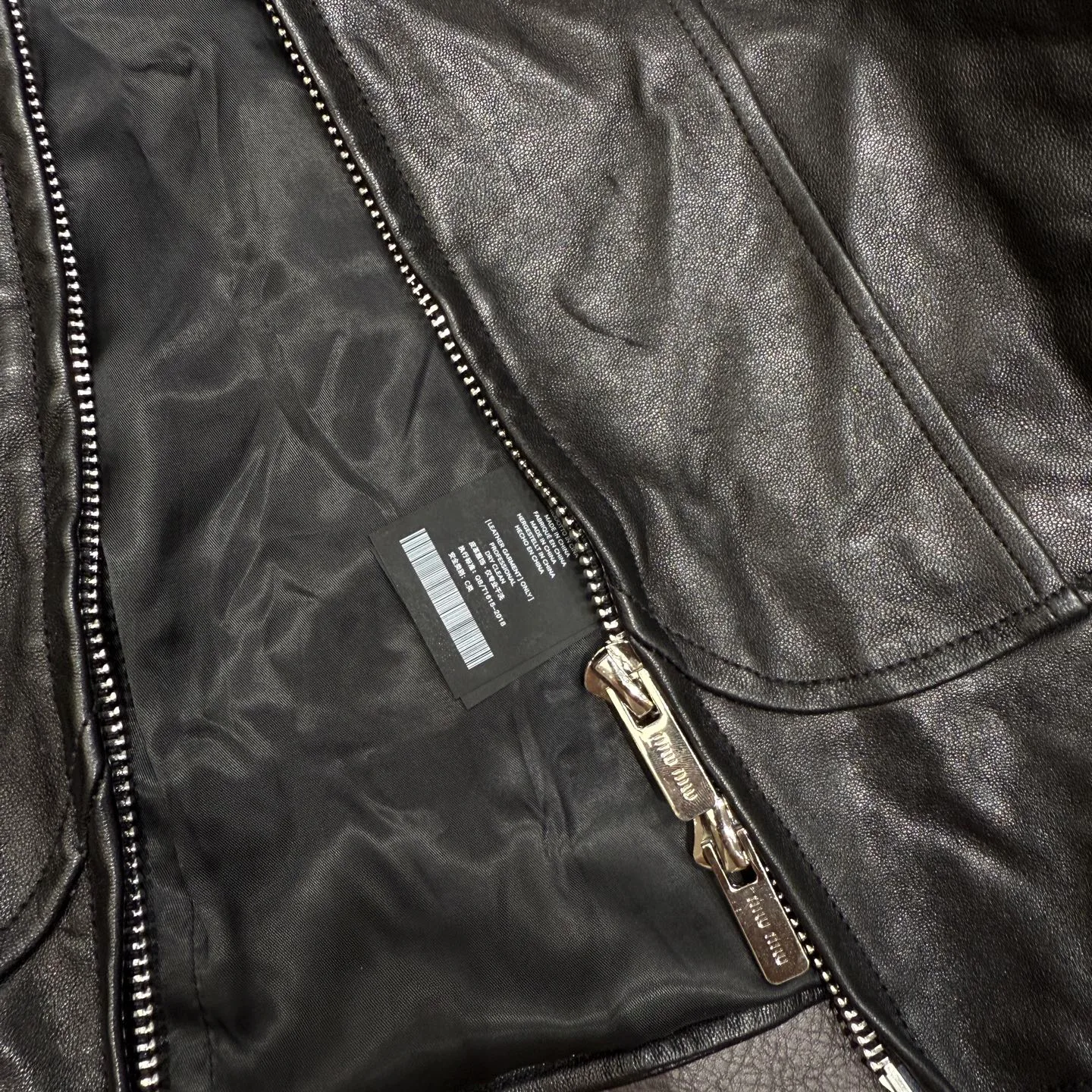 Women's Leather Jackets And Sheepskin Coats MIU MIU 18172602