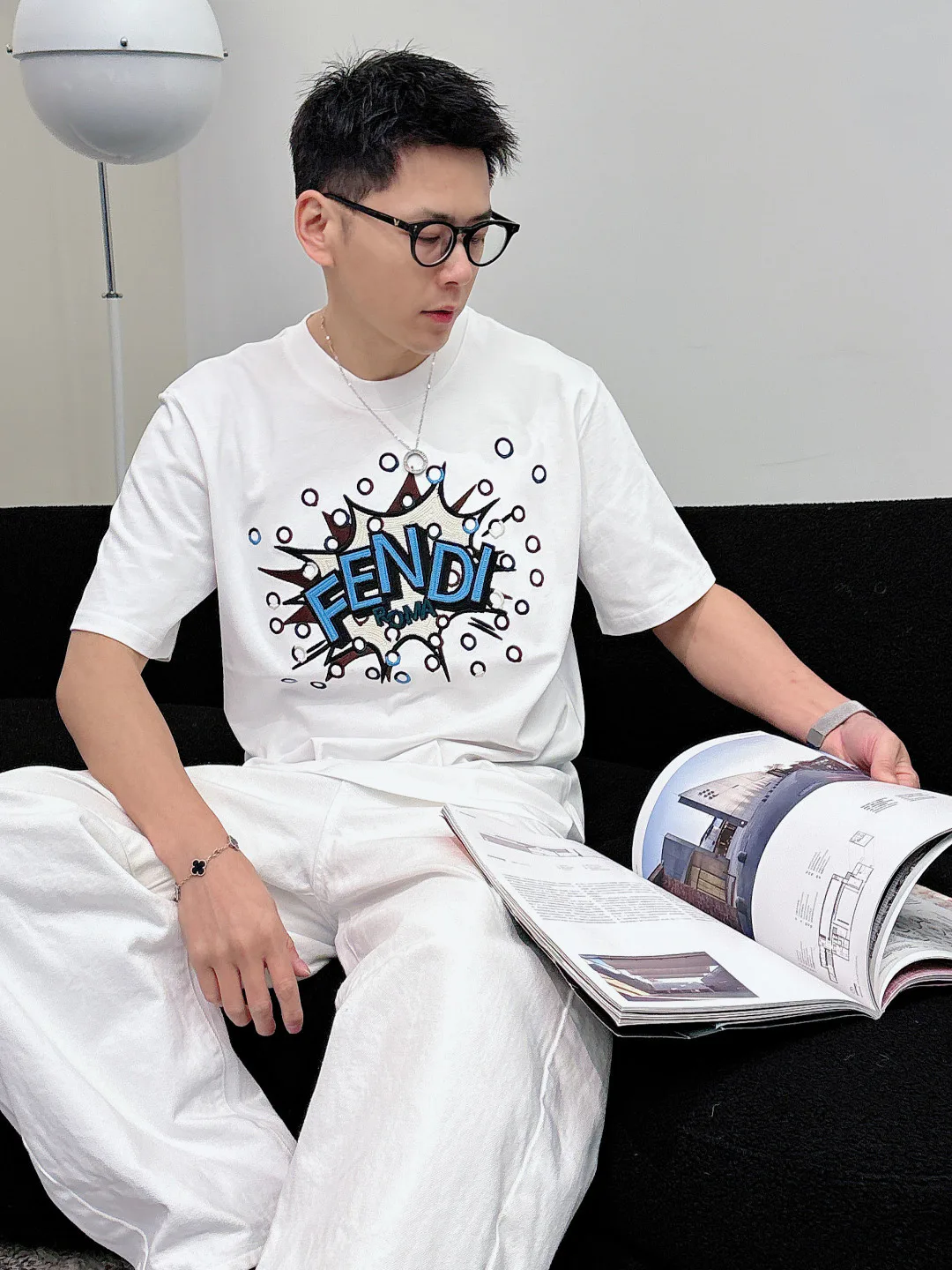 Men's T-Shirts FENDI 17349054