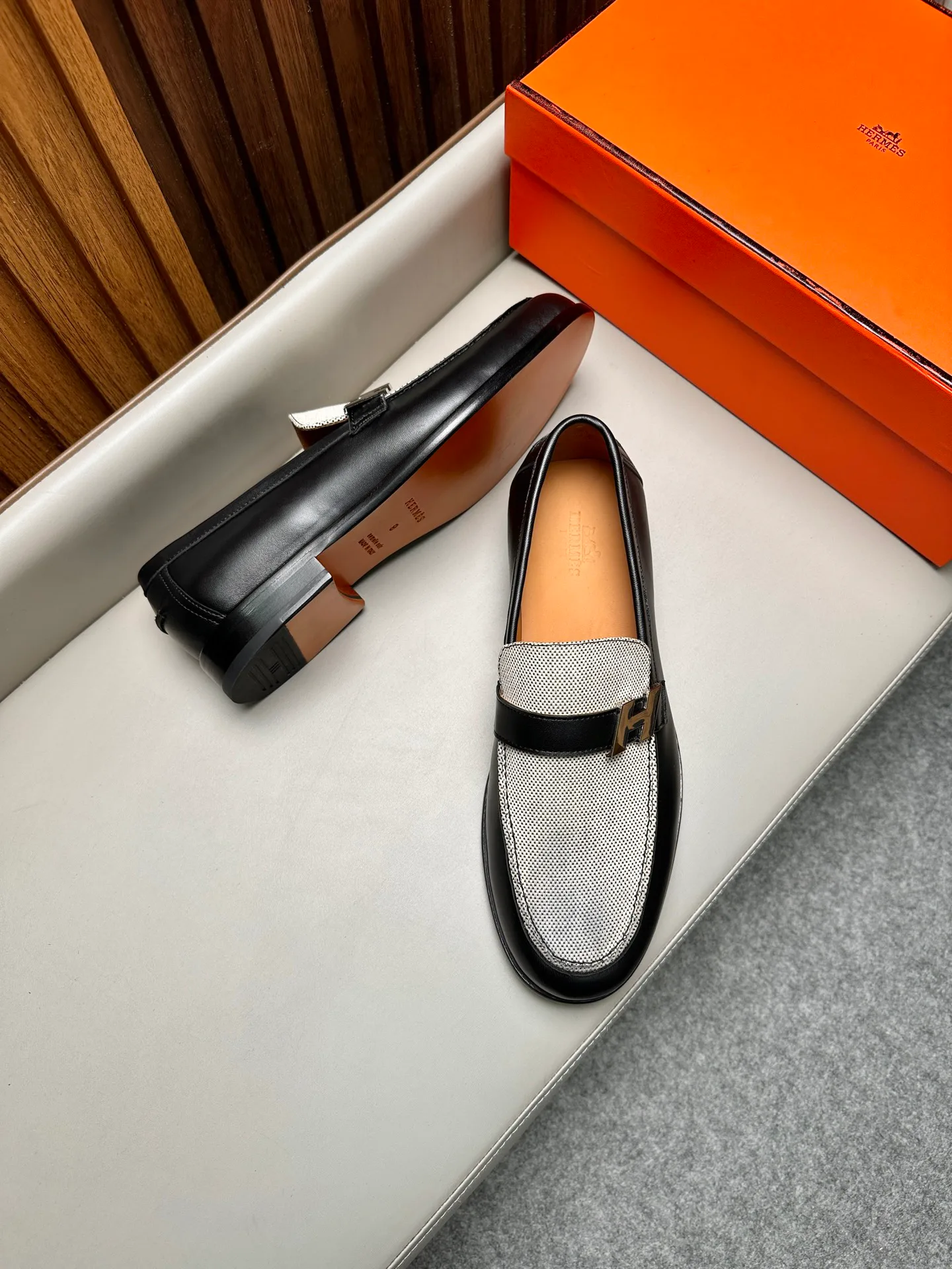 Men's Loafers And Dress Shoes HERMES 17470901