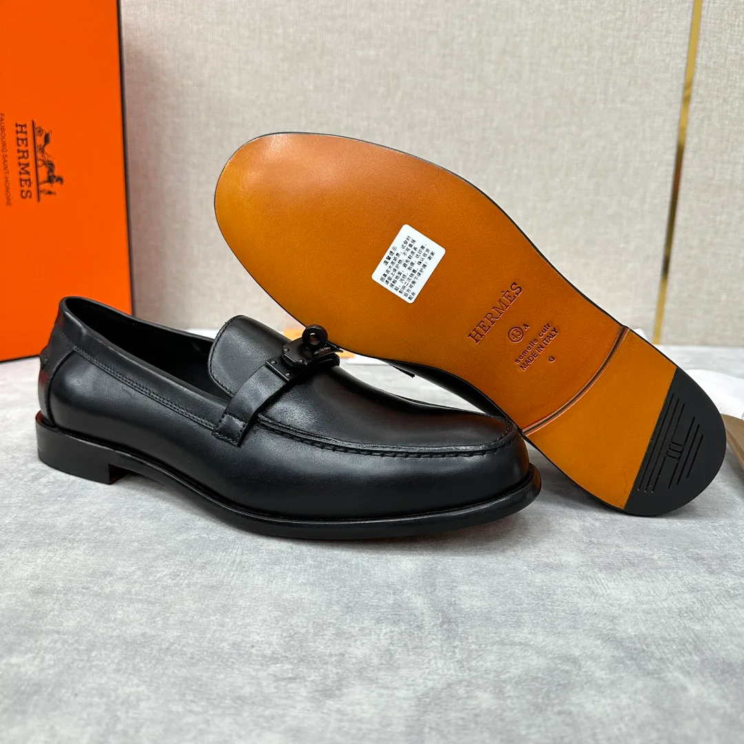 Men's Loafers And Dress Shoes HERMES 18397523