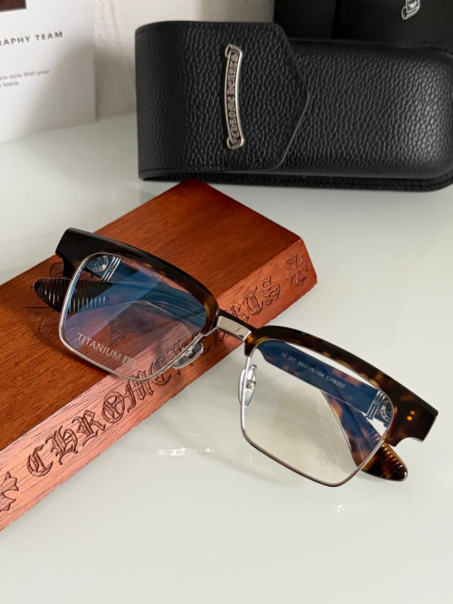 Glasses CHROME HEARTS 17565410