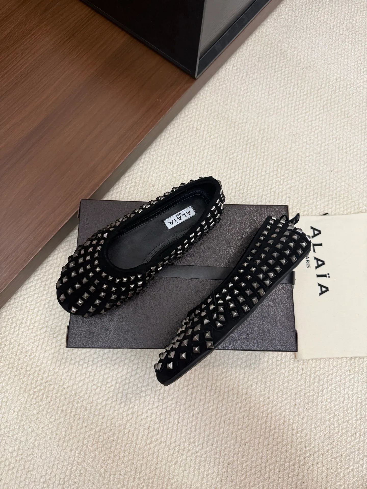 Women's Ballet Flats ALAIA 18042046