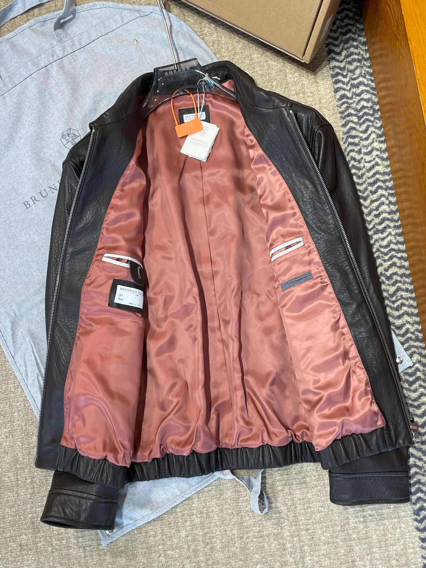 Men's Leather Jackets And Sheepskin Coats BRUNELLO CUCINELLI 18235995