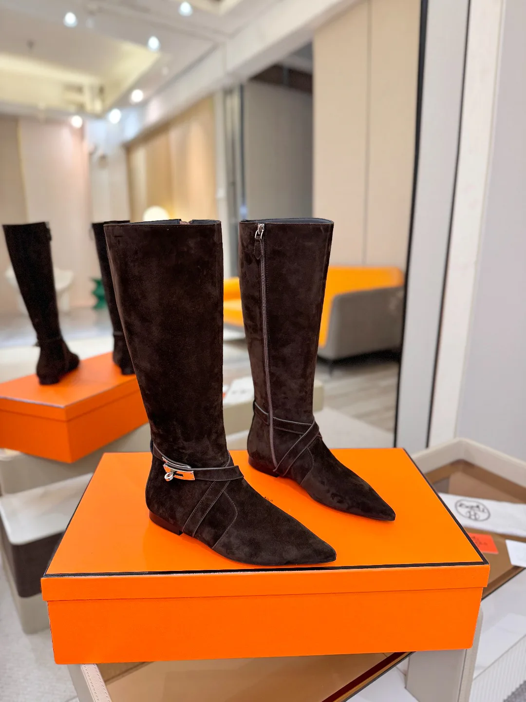Сапоги Женские Hermes 18621688
