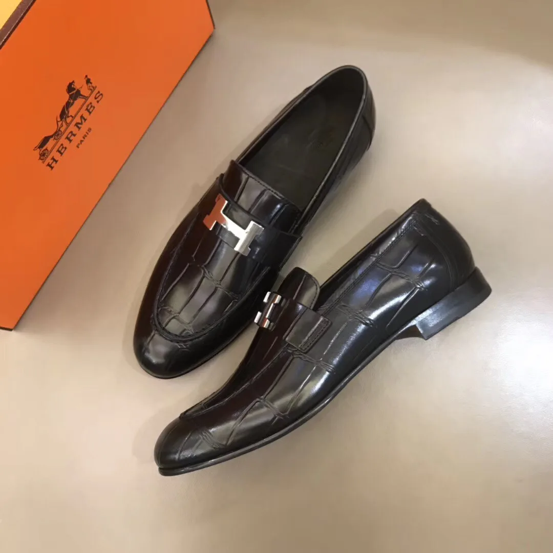 Men's Loafers And Dress Shoes HERMES 17745620