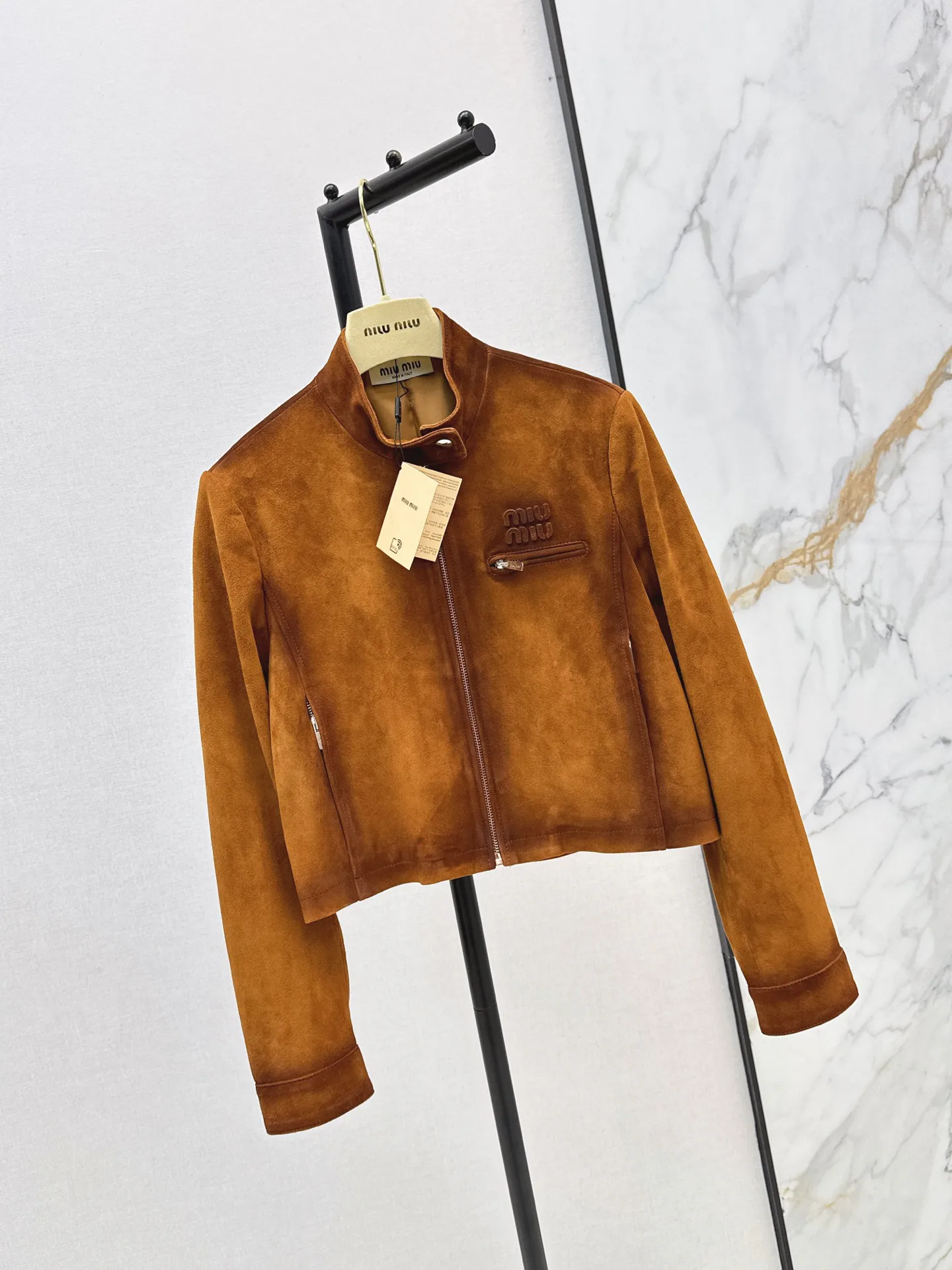Women's Leather Jackets And Sheepskin Coats MIU MIU 16860480