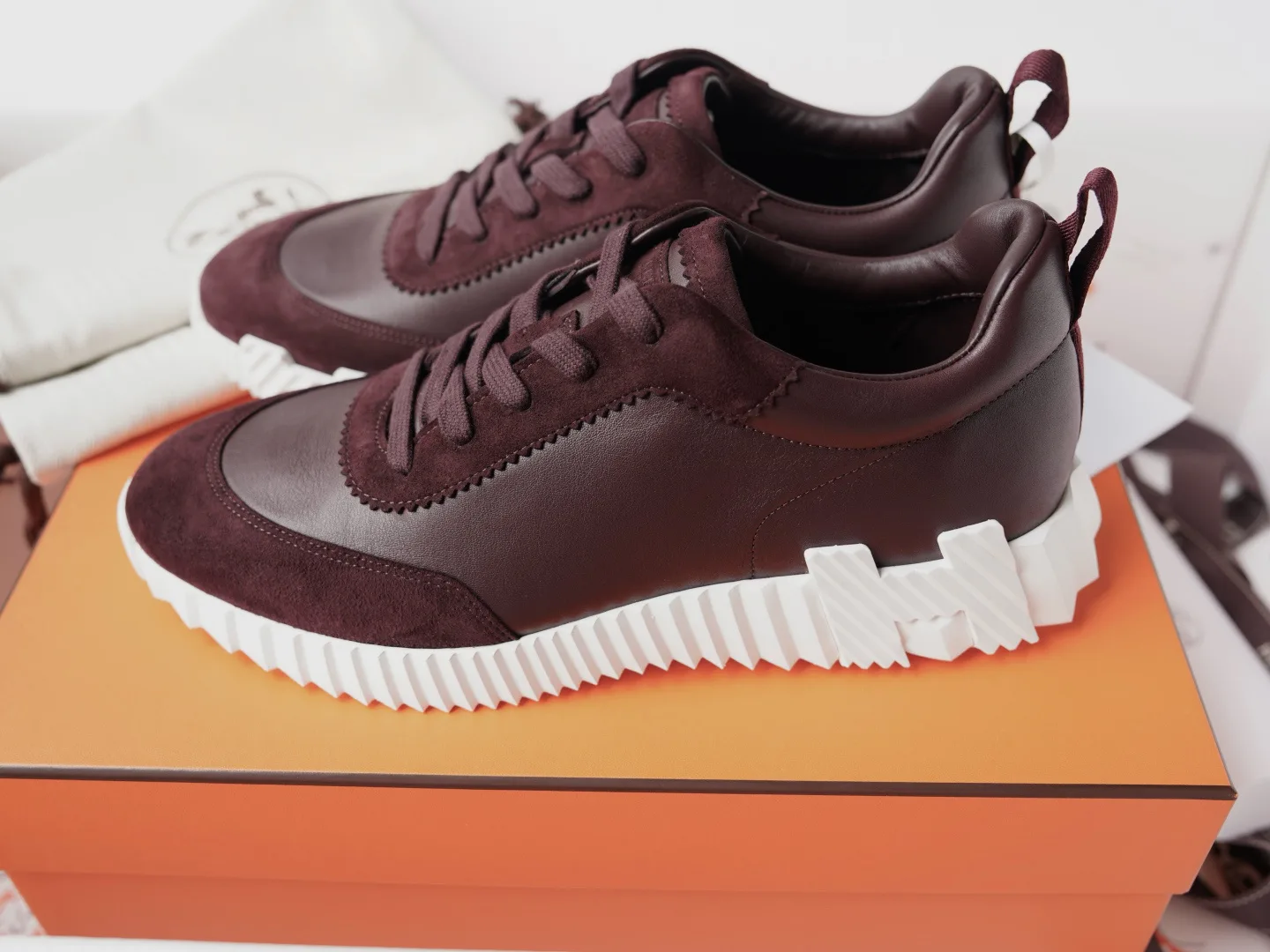 Men's Sneakers HERMES 18191638